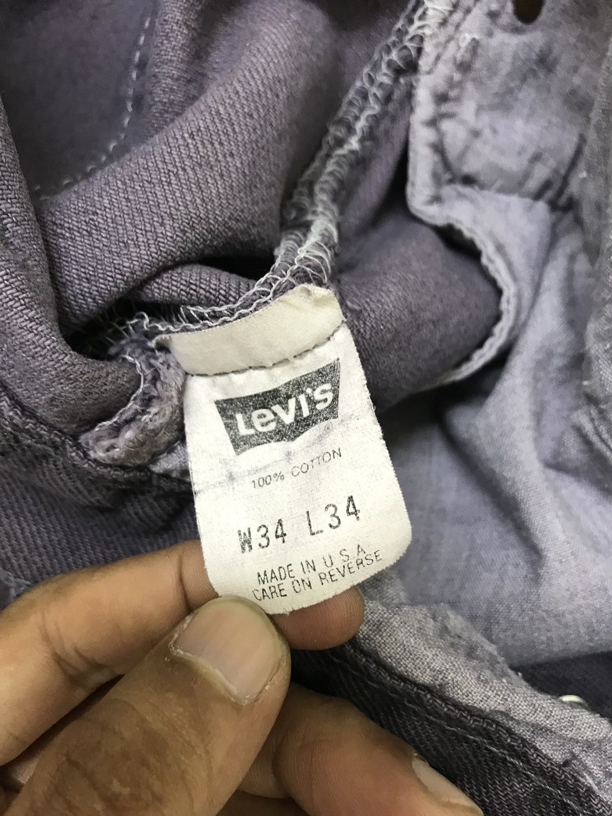 Levi's Vintage Clothing Made in USA Levi’s 501 Vtg Late 80s Rebuild Pop Art Regular Size US 32 / EU 48 - 13 Thumbnail