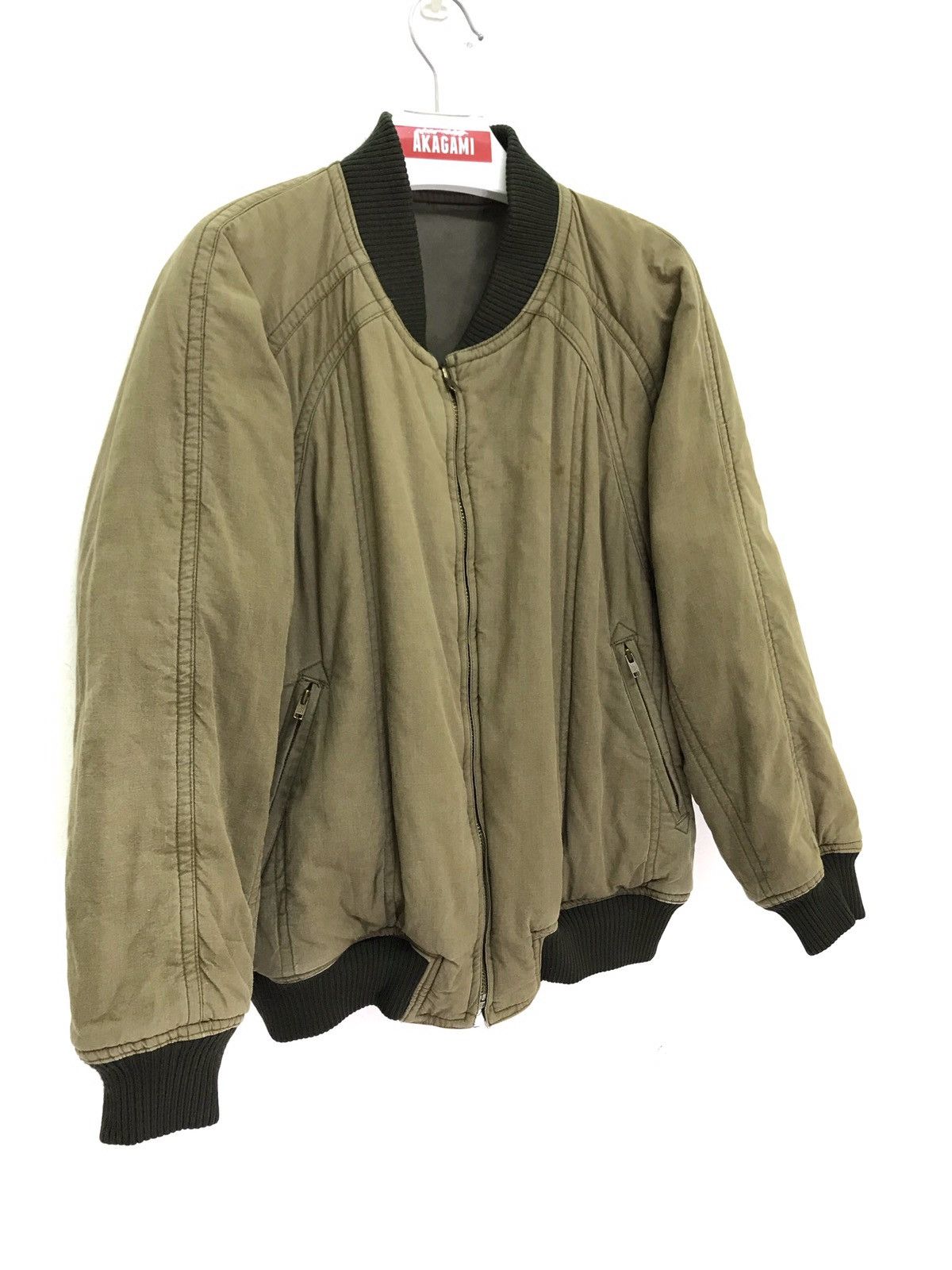 Issey Miyake ☢Rare Colour 80s I.S. Issey Sport⚡ Reversible Bomber Jacket Size US M / EU 48-50 / 2 - 5 Thumbnail