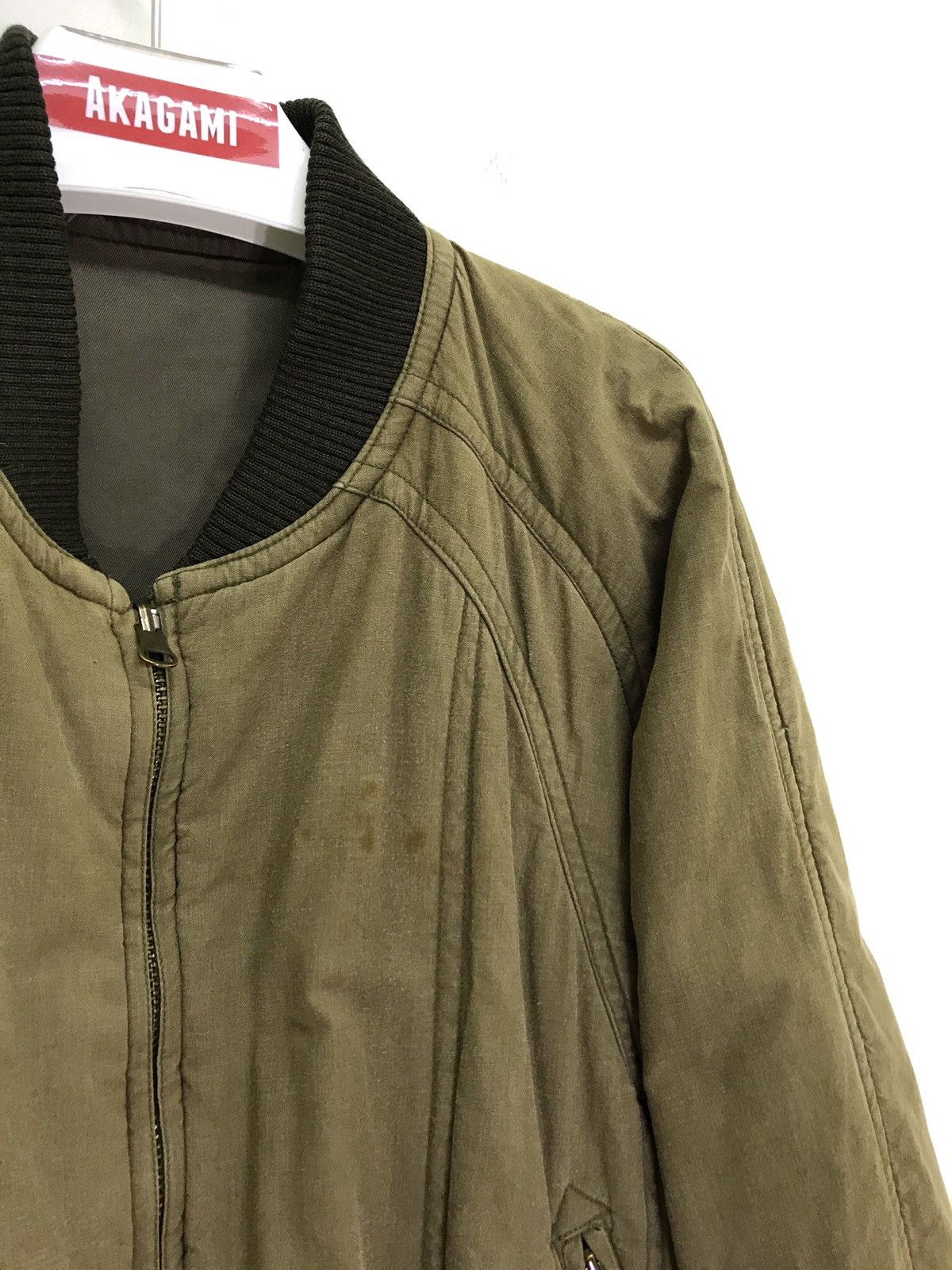 Issey Miyake ☢Rare Colour 80s I.S. Issey Sport⚡ Reversible Bomber Jacket Size US M / EU 48-50 / 2 - 6 Thumbnail