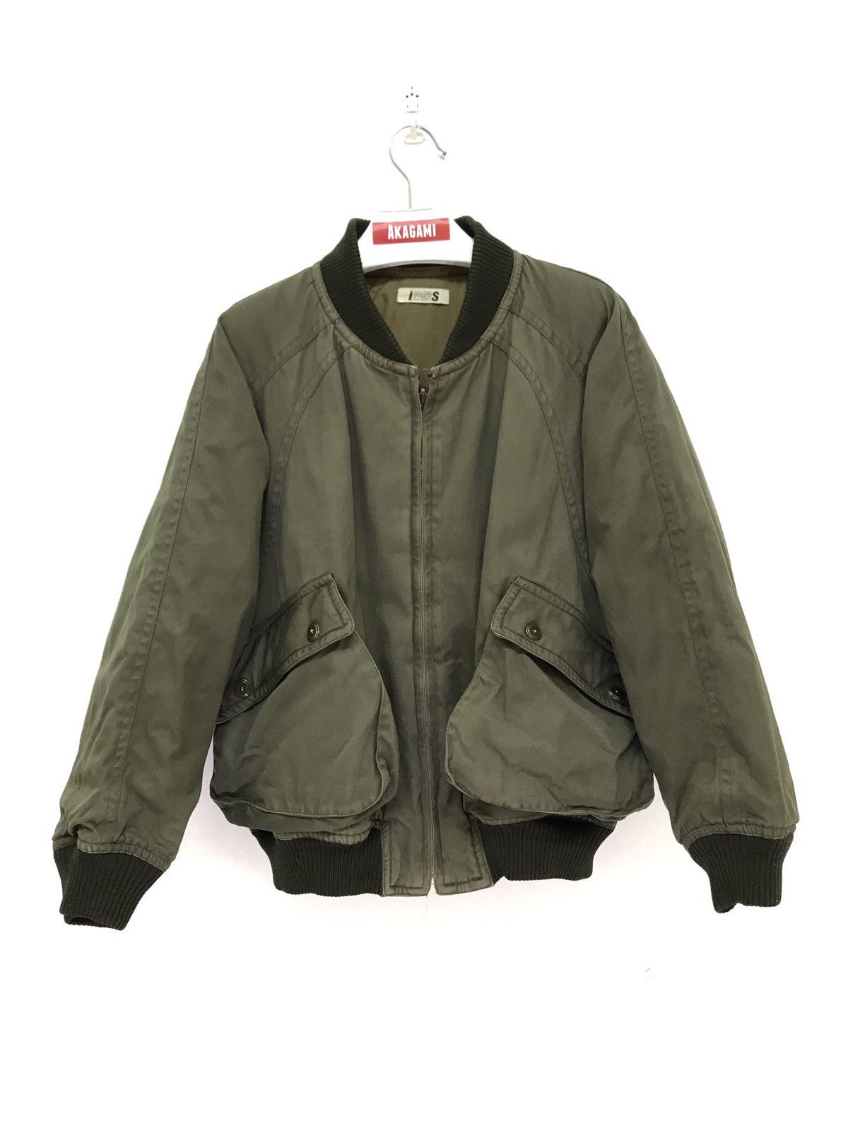 Issey Miyake ☢Rare Colour 80s I.S. Issey Sport⚡ Reversible Bomber Jacket Size US M / EU 48-50 / 2 - 7 Thumbnail