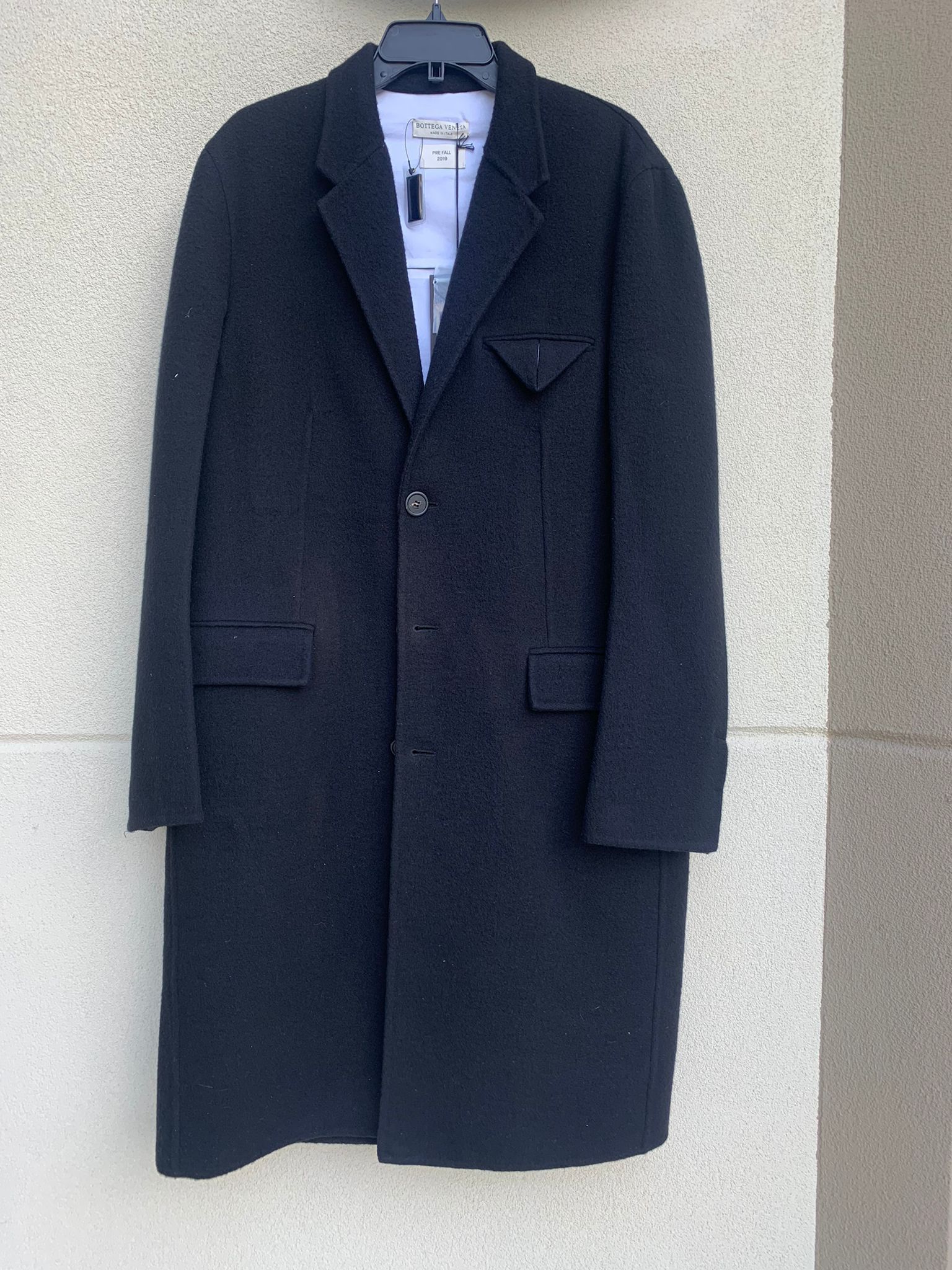 Bottega Veneta o1rshd1 Double Face Cashmere Coat in Black Size US M / EU 48-50 / 2 - 4 Thumbnail