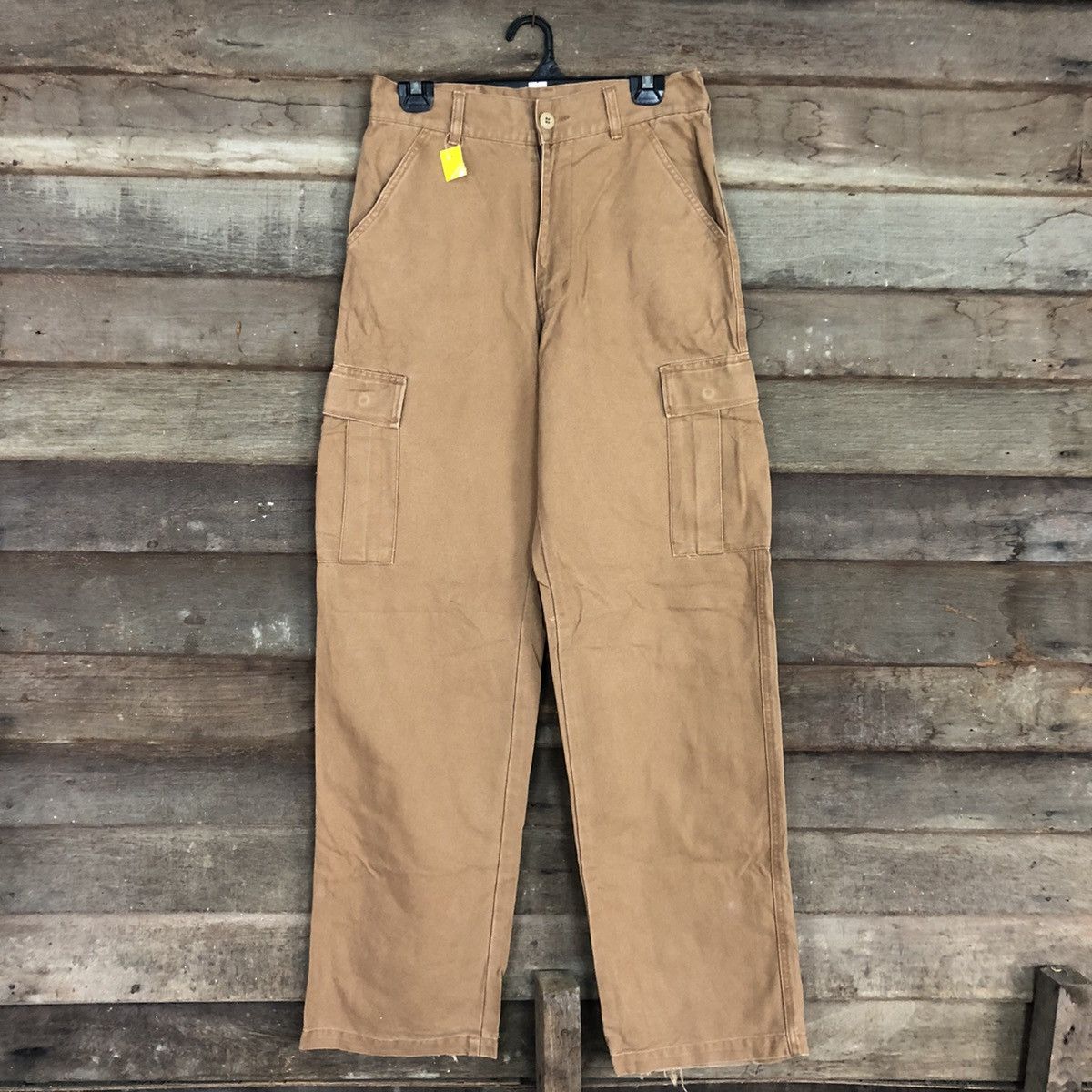 image of Vintage x Workers American Worker Brown Multipocket Cargo Pants 3311, Men's (Size 30)