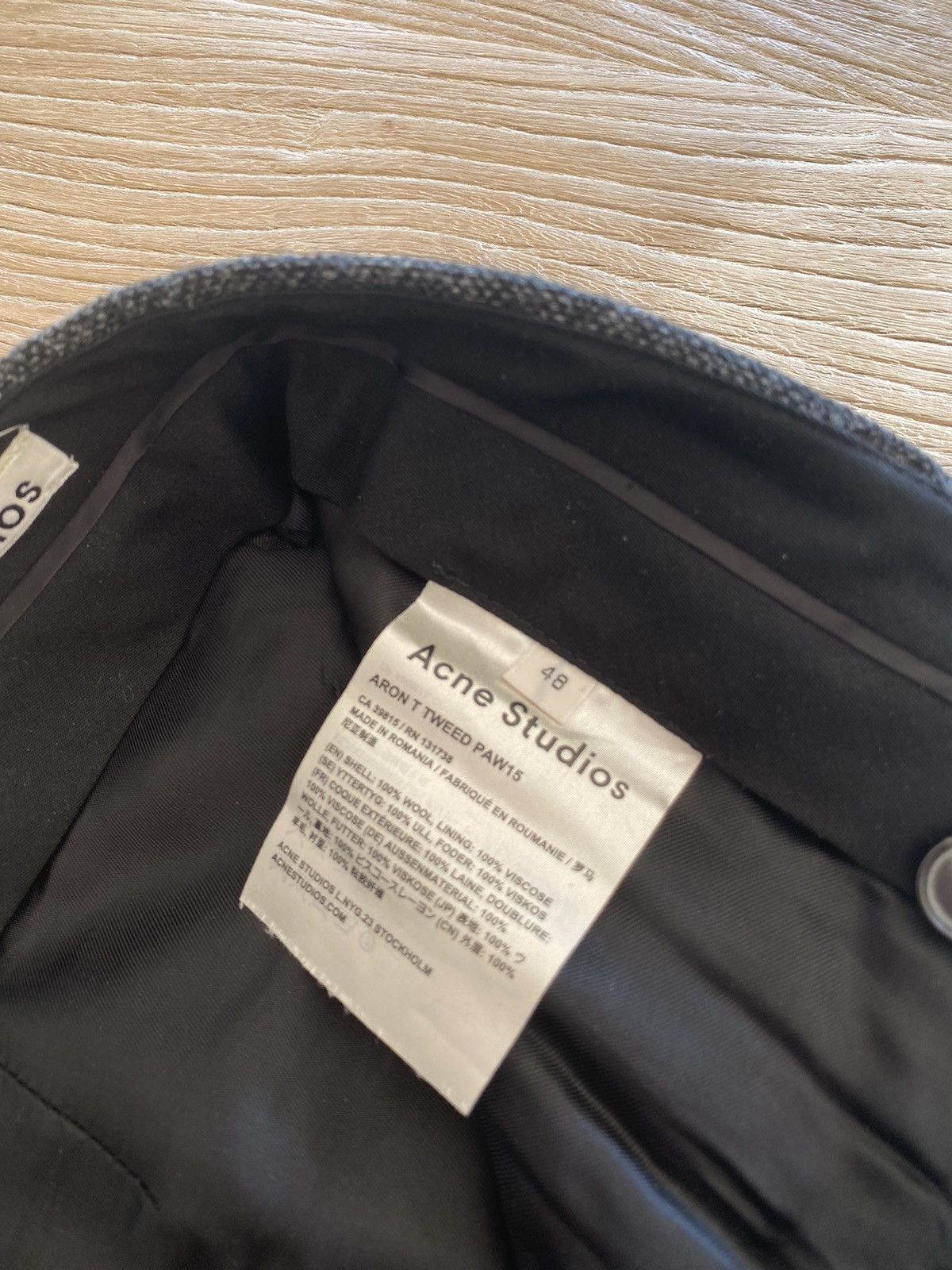 Acne Studios AW15 Aron Shetland Wool Pants Size US 32 / EU 48 - 3 Thumbnail