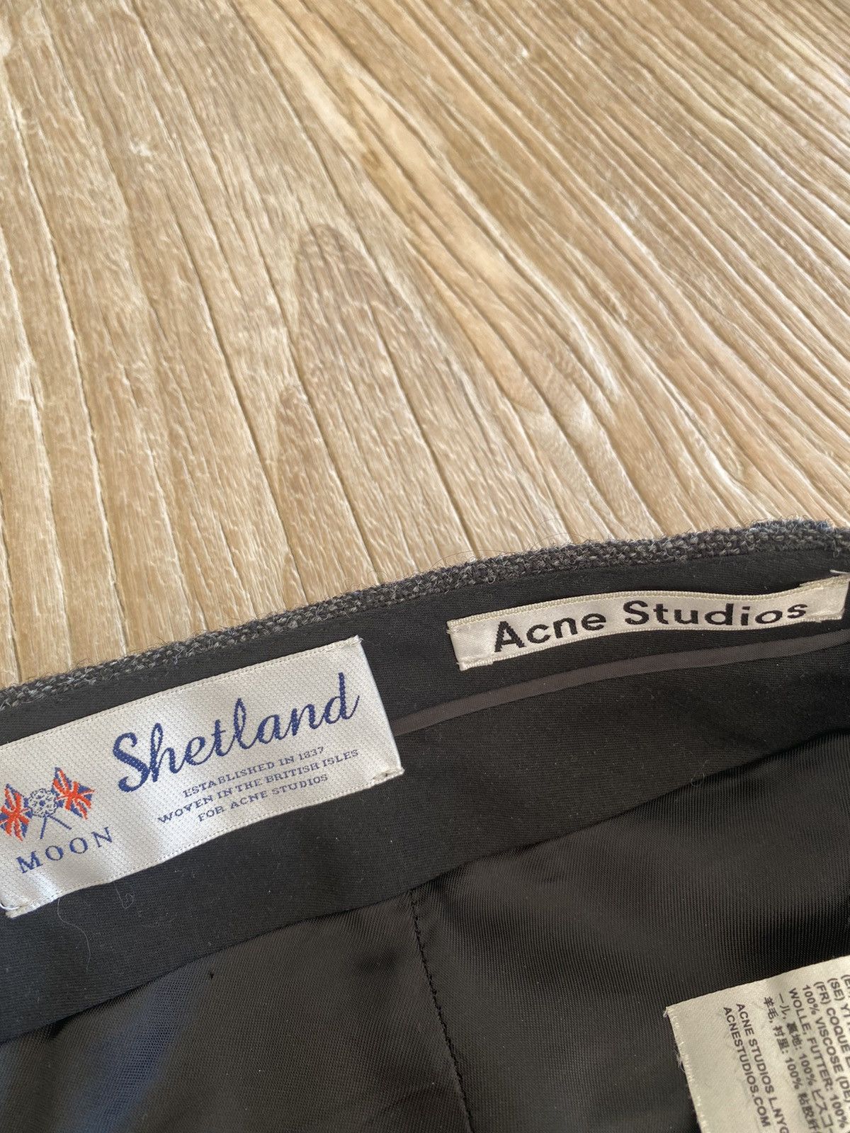 Acne Studios AW15 Aron Shetland Wool Pants Size US 32 / EU 48 - 4 Thumbnail