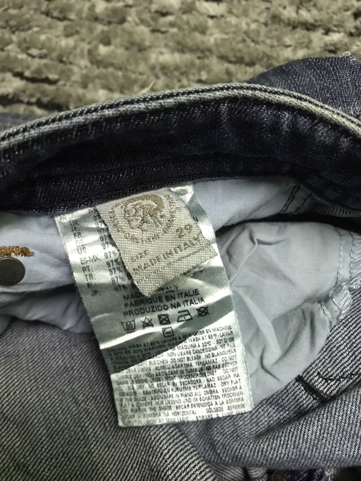 Diesel s/s 2016 Diesel D.N.A denim jeans Size US 30 / EU 46 - 8 Thumbnail