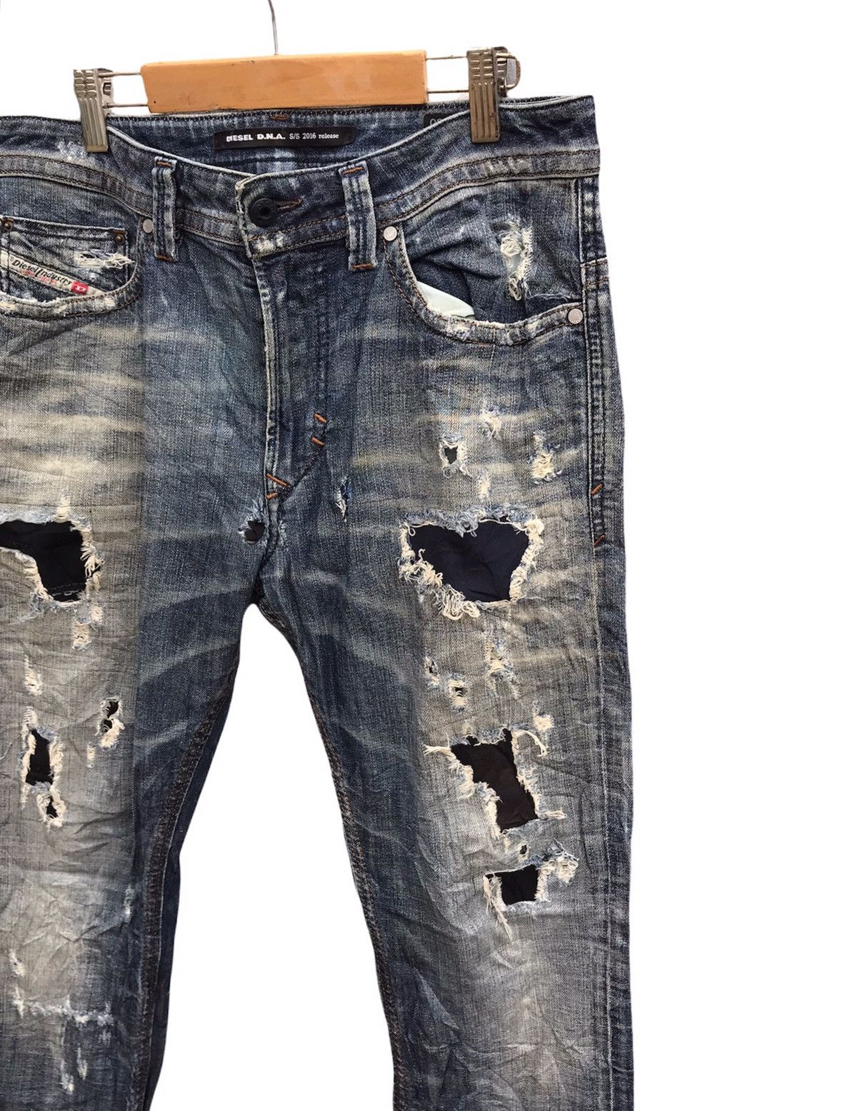 Diesel s/s 2016 Diesel D.N.A denim jeans Size US 30 / EU 46 - 2 Thumbnail