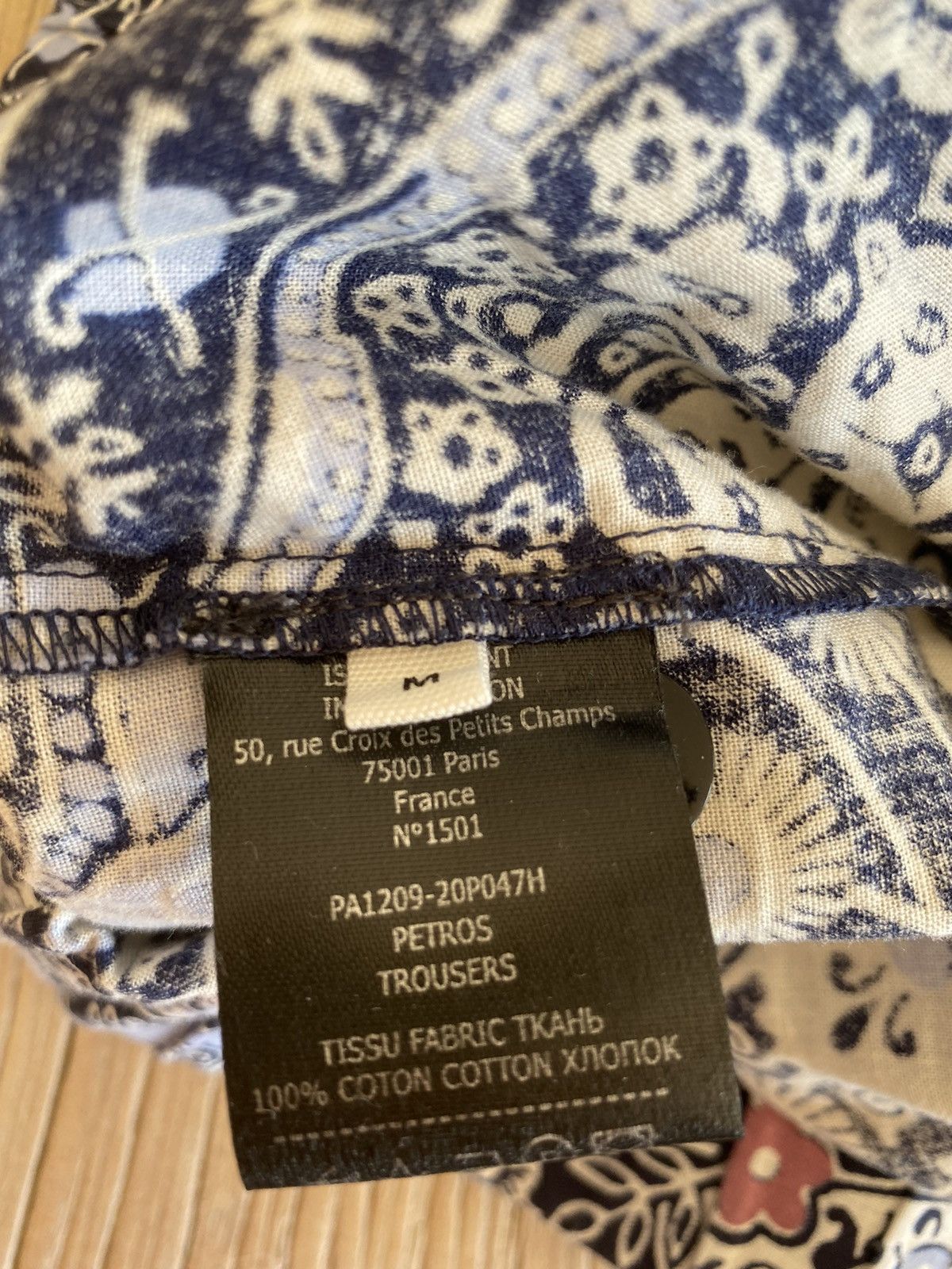 Isabel Marant Paisley pants Size US 32 / EU 48 - 4 Thumbnail