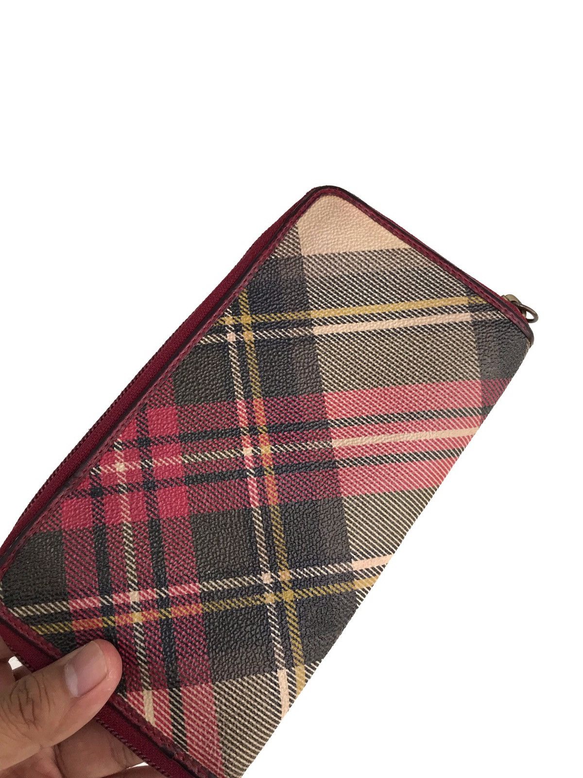 Vivienne Westwood Vintage Vivienne Westwood Plaid Tartan Full Zipper Wallet Size ONE SIZE - 16 Thumbnail
