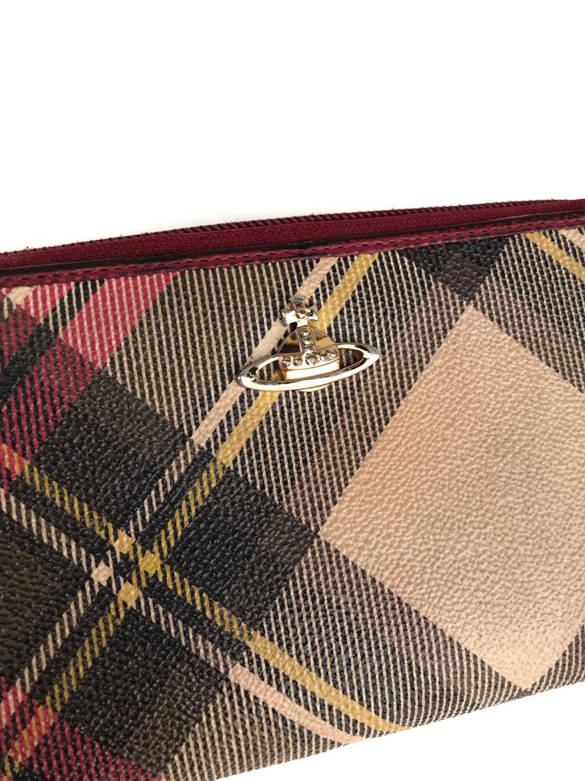 Vivienne Westwood Vintage Vivienne Westwood Plaid Tartan Full Zipper Wallet Size ONE SIZE - 4 Thumbnail