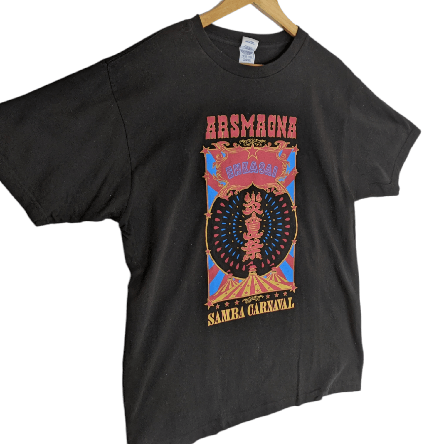 Japanese Brand JAPAN Arsmagna Samba Graphic T-Shirt Size US XL / EU 56 / 4 - 3 Thumbnail