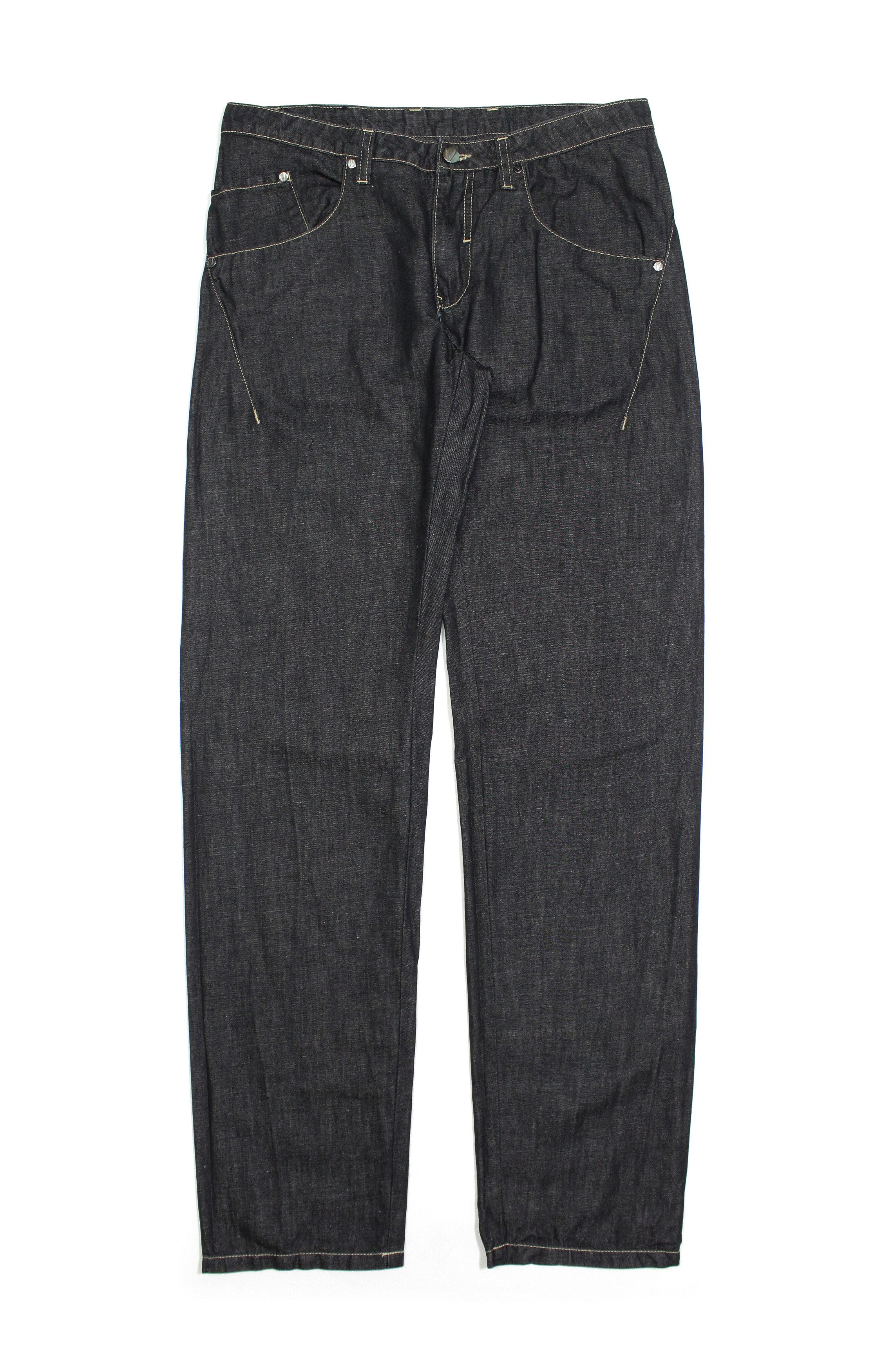 Versace Collection Black Jeans Size US 33 - 1 Thumbnail