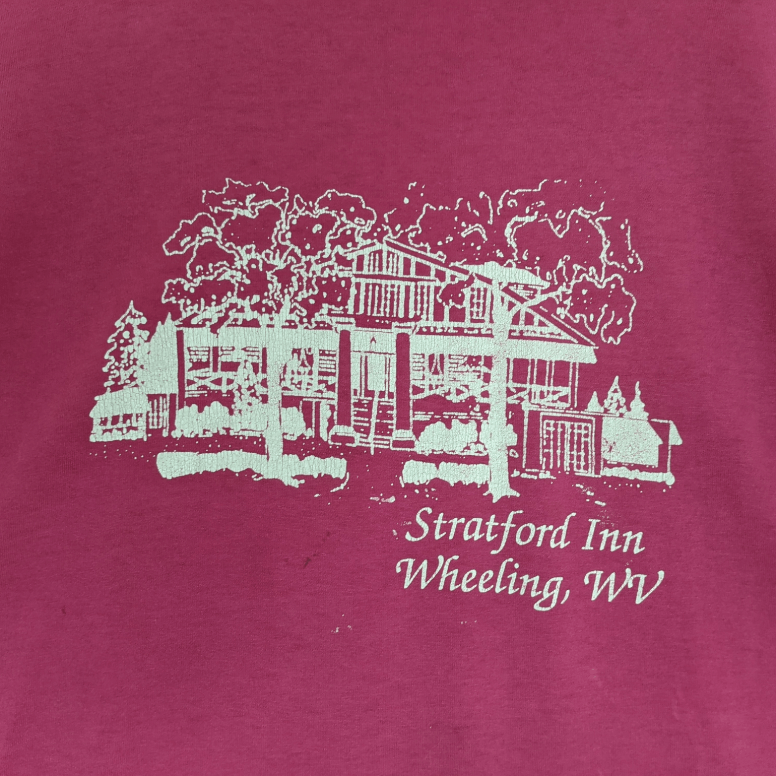Jerzees Vintage 90's JERZEES Stratford Inn T-Shirt Size US XL / EU 56 / 4 - 4 Thumbnail