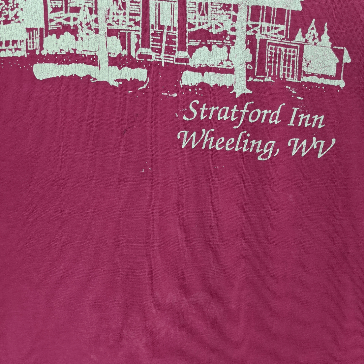 Jerzees Vintage 90's JERZEES Stratford Inn T-Shirt Size US XL / EU 56 / 4 - 6 Thumbnail