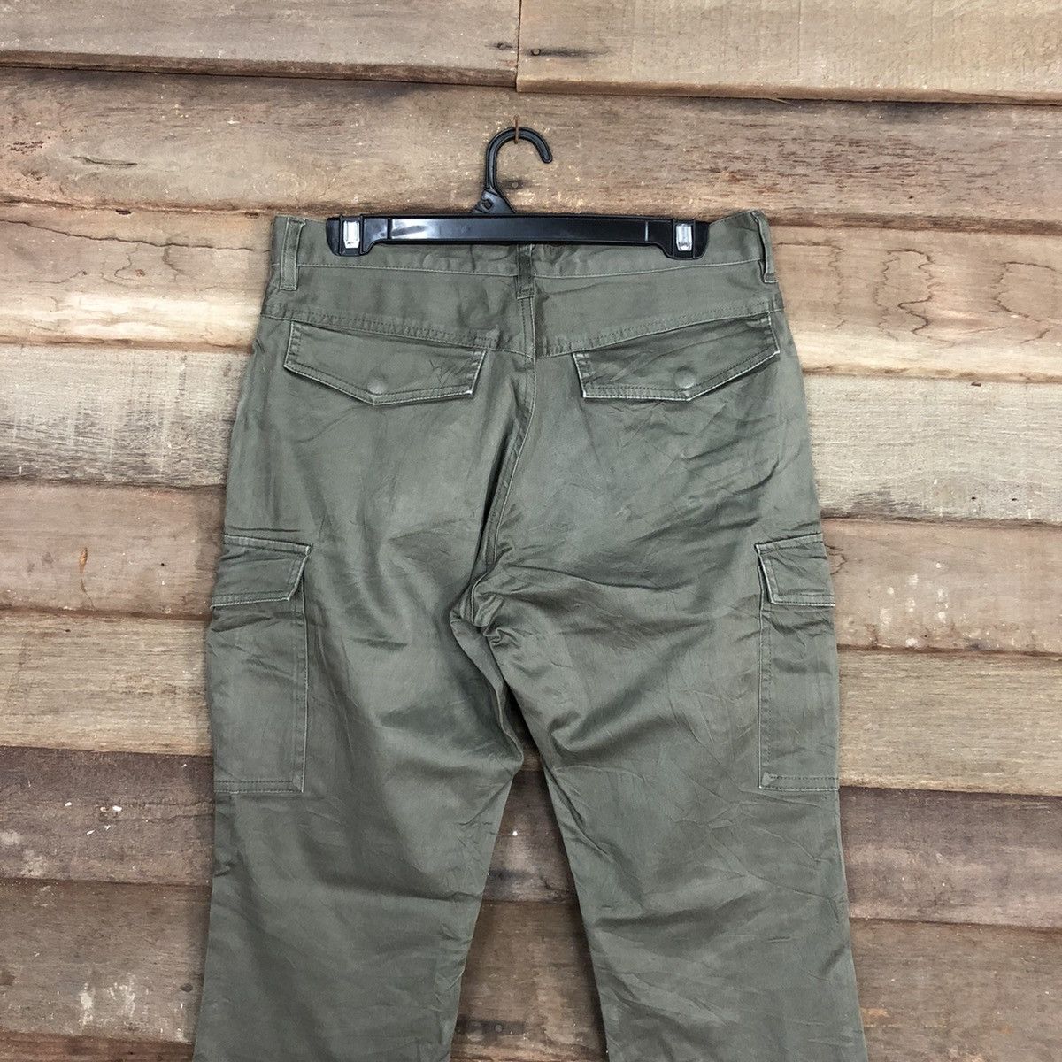 Japanese Brand Japan Green Multipocket Tactical Cargo Pants #2997 Size US 30 / EU 46 - 10 Thumbnail
