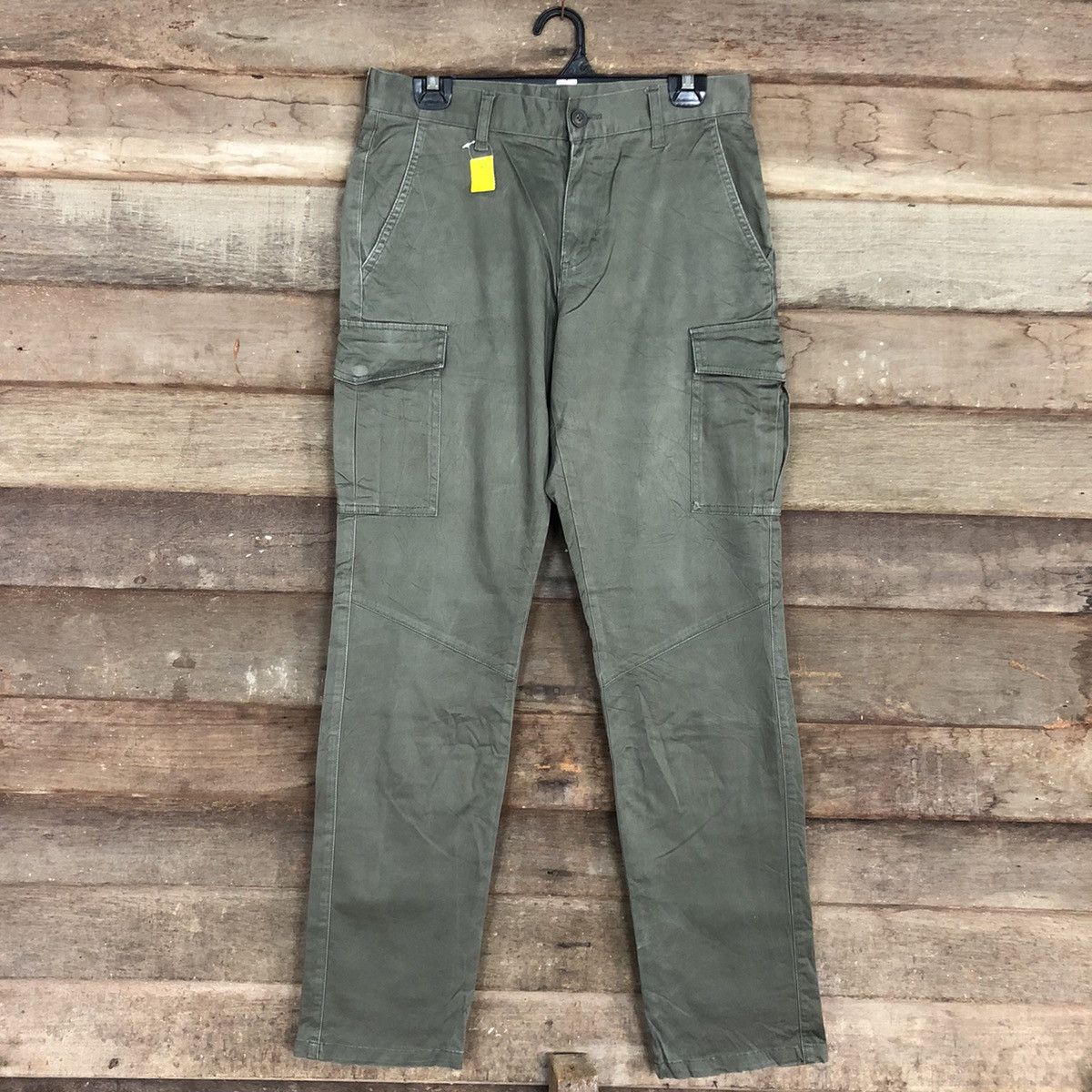 Japanese Brand Japan Green Multipocket Tactical Cargo Pants #2997 Size US 30 / EU 46 - 1 Thumbnail