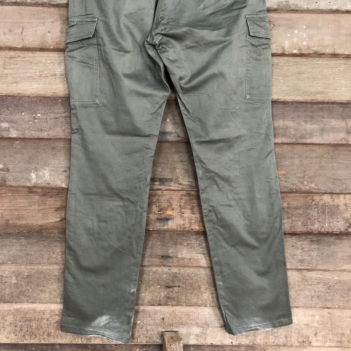 Japanese Brand Japan Green Multipocket Tactical Cargo Pants #2997 Size US 30 / EU 46 - 11 Thumbnail