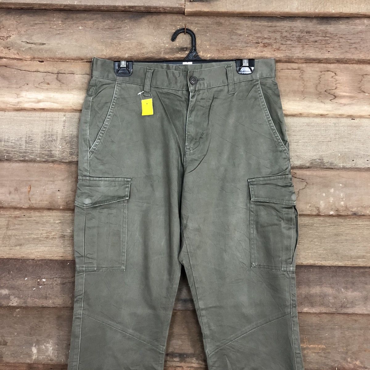 Japanese Brand Japan Green Multipocket Tactical Cargo Pants #2997 Size US 30 / EU 46 - 2 Thumbnail