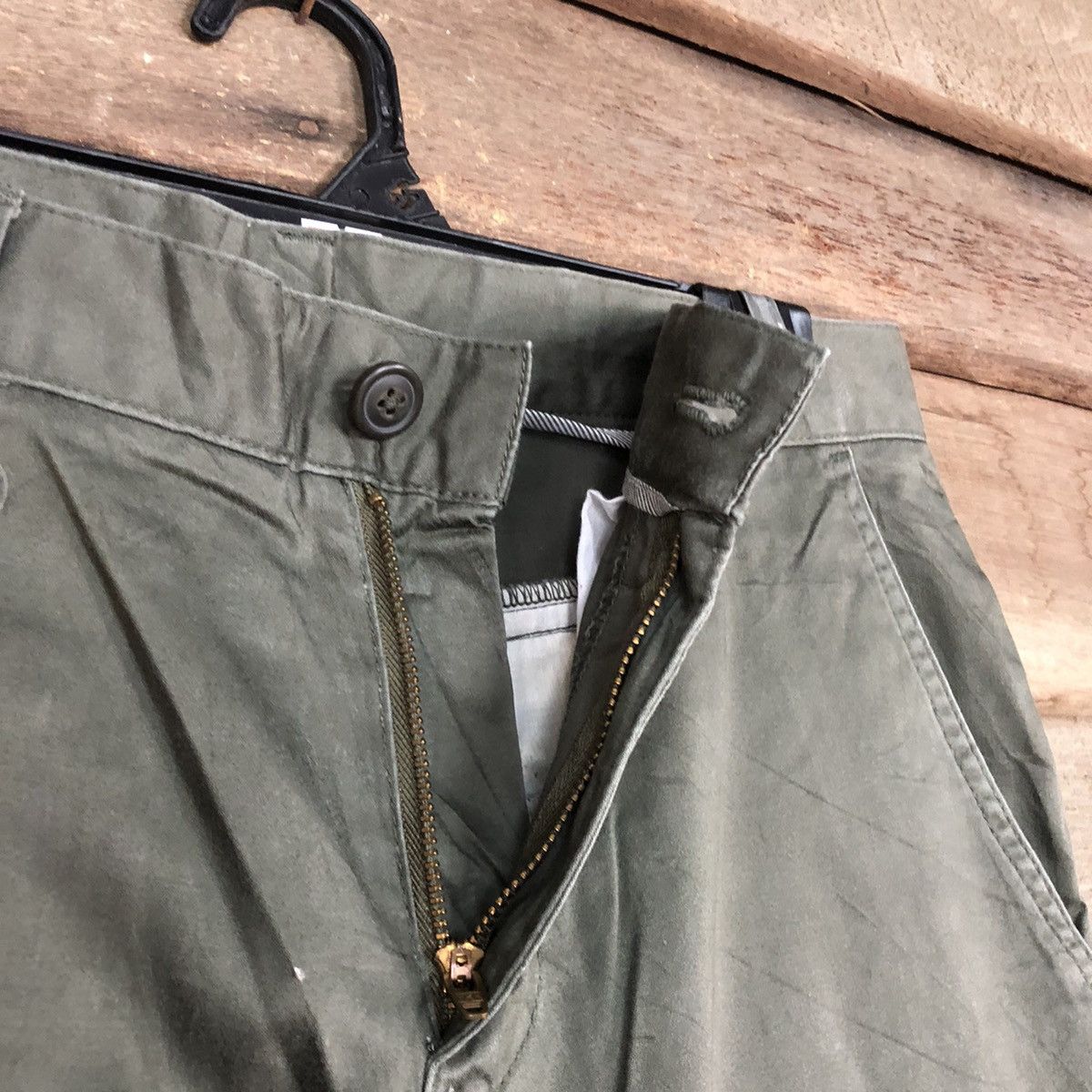 Japanese Brand Japan Green Multipocket Tactical Cargo Pants #2997 Size US 30 / EU 46 - 8 Thumbnail