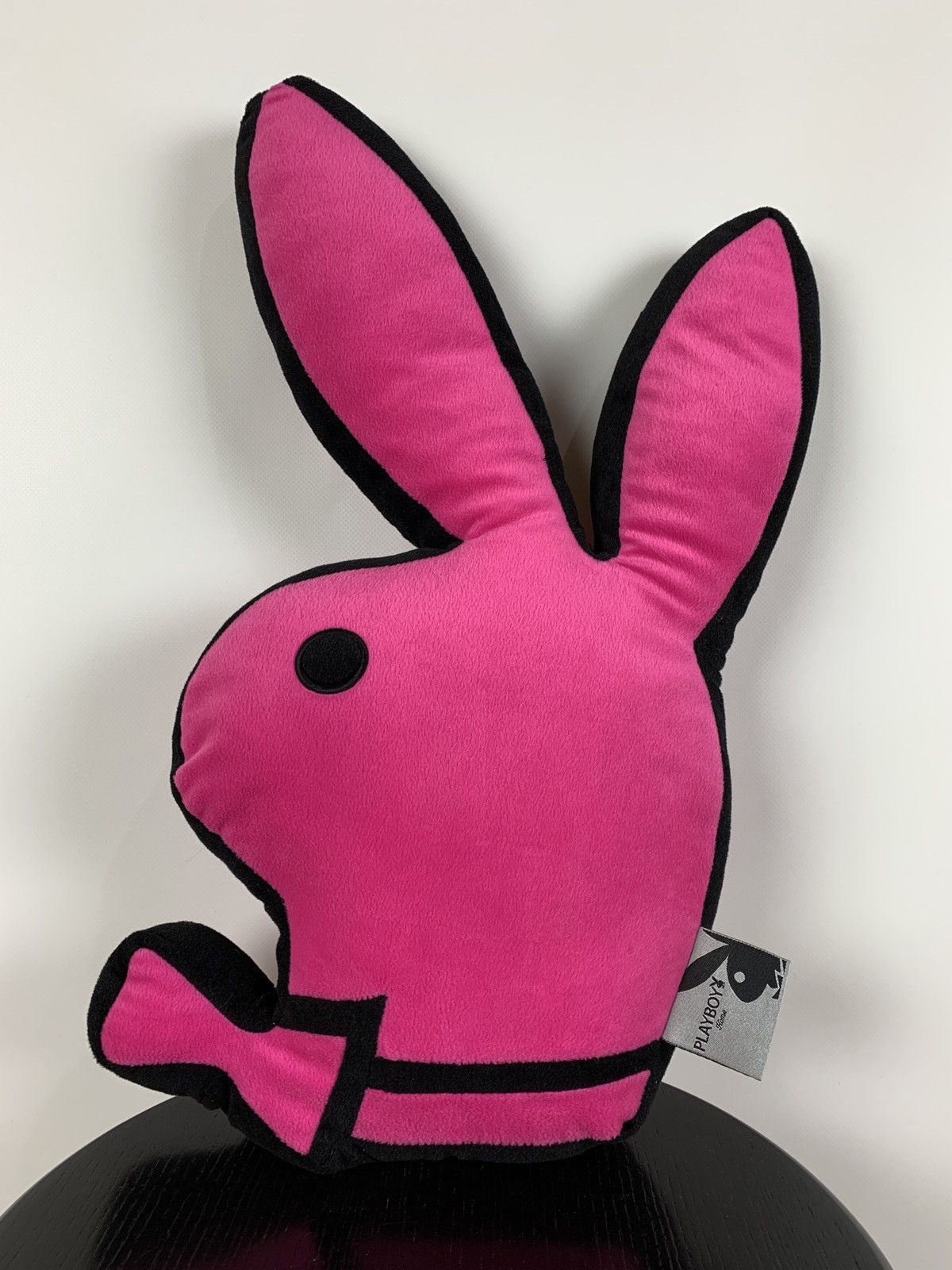 Vintage 2008 Vintage Playboy Rabbit Head Black/Pink Pillow Grailed