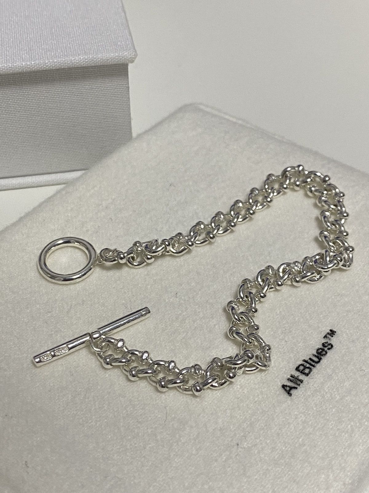 All Blues DNA Silver Bracelet Size ONE SIZE - 3 Thumbnail