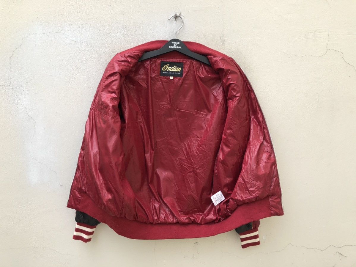 Vintage Indian Motocycles Quilting Polyester Bomber Jacket Size US L / EU 52-54 / 3 - 18 Thumbnail