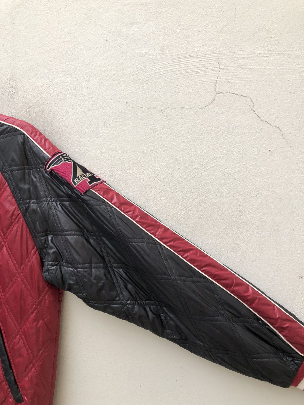 Vintage Indian Motocycles Quilting Polyester Bomber Jacket Size US L / EU 52-54 / 3 - 9 Thumbnail