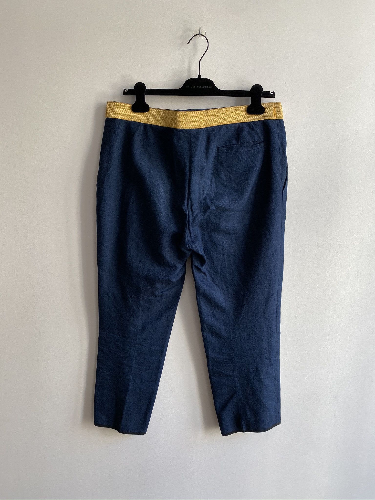 Haider Ackermann Pants with Yellow Belt Size US 36 / EU 52 - 3 Thumbnail
