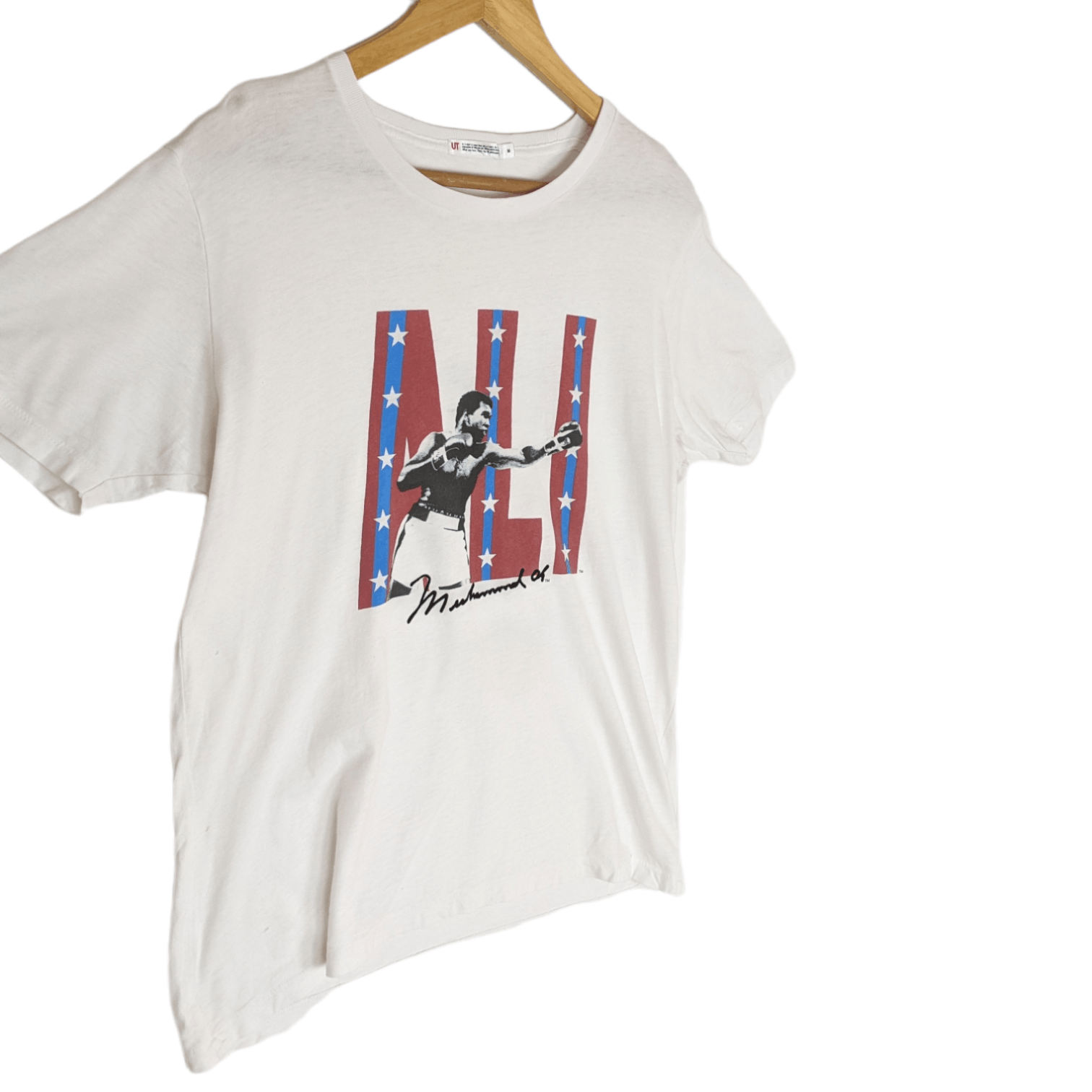 Japanese Brand UNIQLO x MUHAMMAD ALI Famous Boxer T-Shirt Size US M / EU 48-50 / 2 - 3 Thumbnail