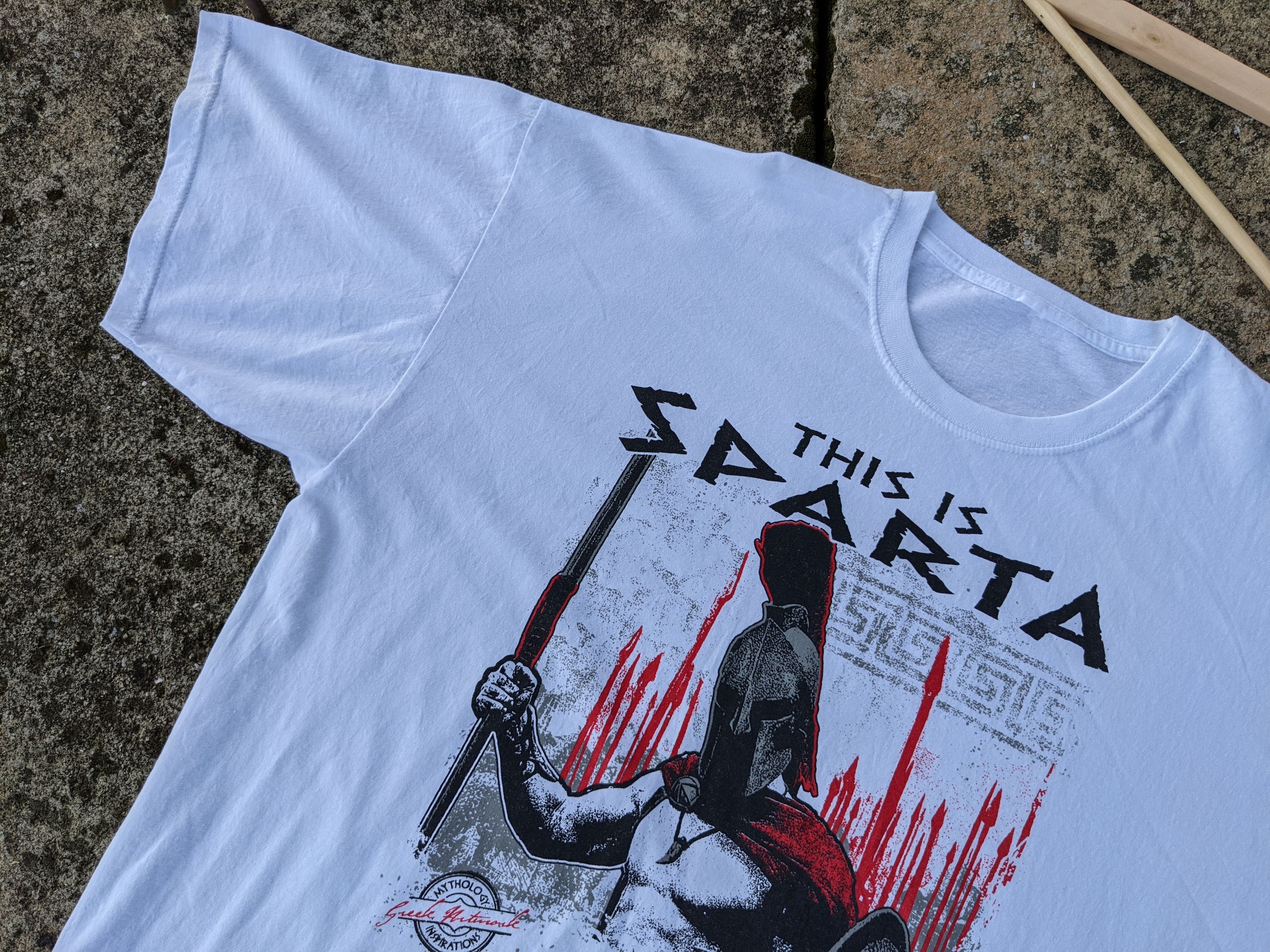 Vintage ⚡️Rare⚡️ Vintage This Is Sparta Greece Movie Tee Size US XL / EU 56 / 4 - 3 Thumbnail