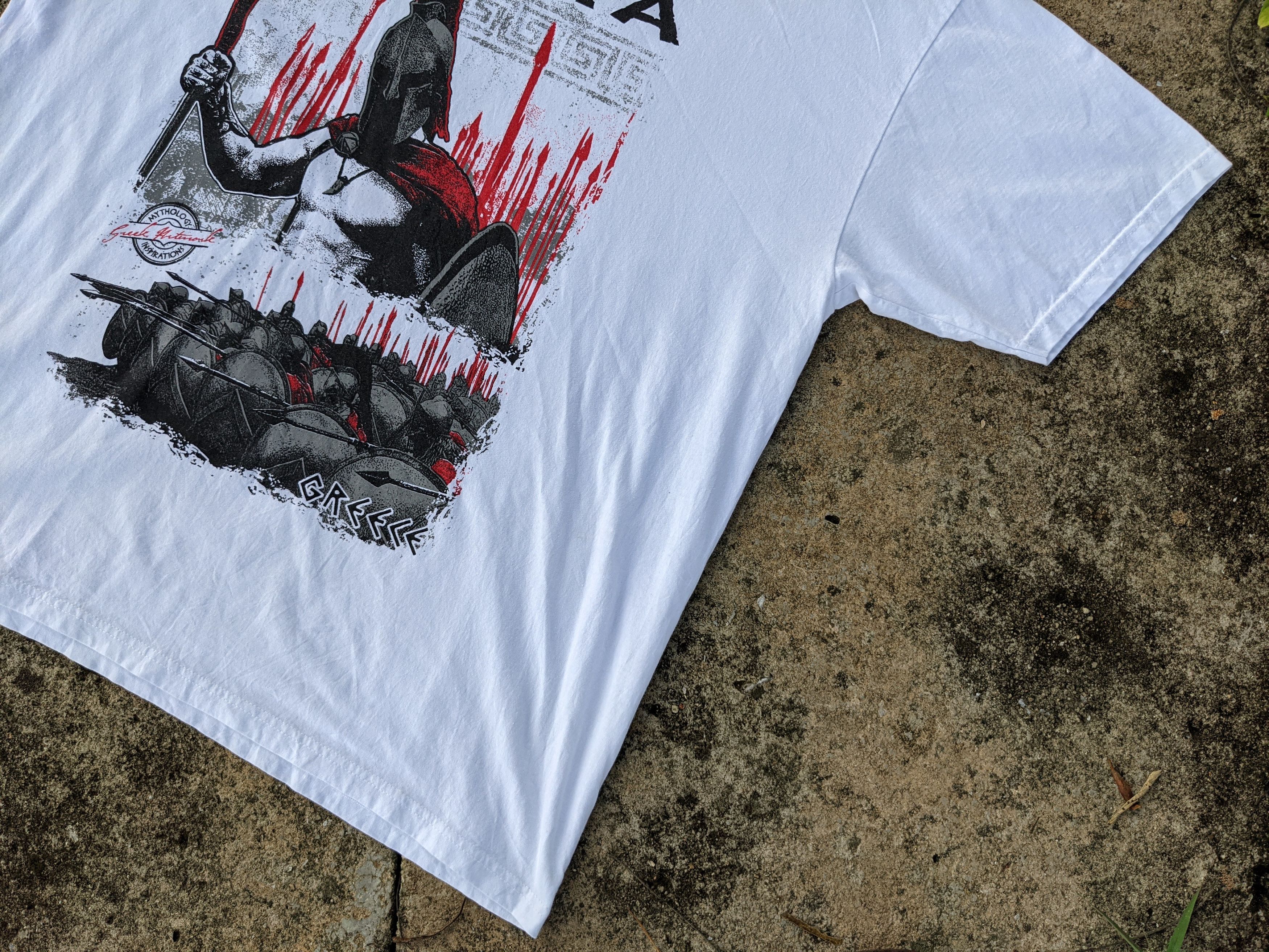 Vintage ⚡️Rare⚡️ Vintage This Is Sparta Greece Movie Tee Size US XL / EU 56 / 4 - 5 Thumbnail