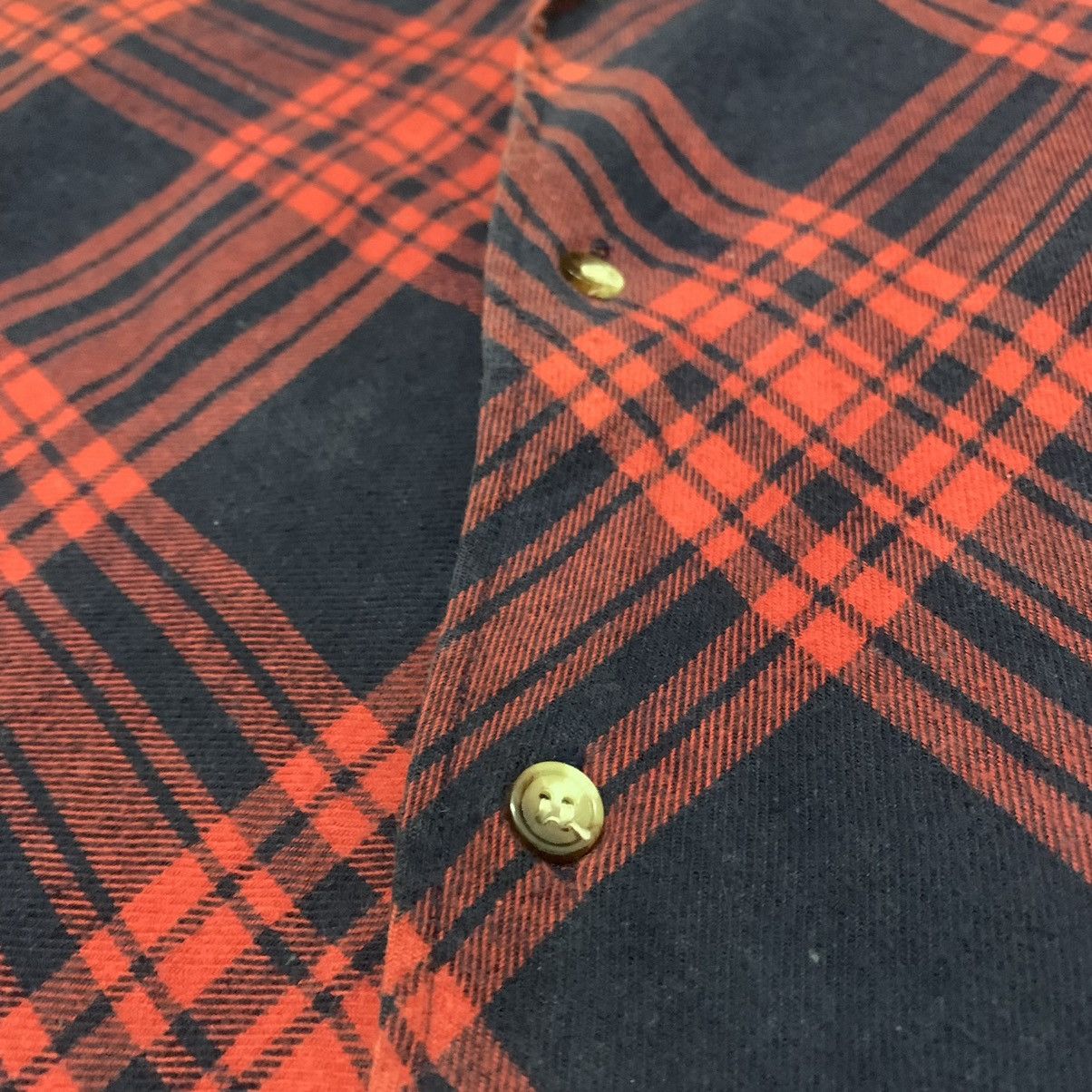 Flannel GILBEY Vintag 90s Tartan Plaid ButtonUp Punk Flannel Jacket Size US M / EU 48-50 / 2 - 8 Thumbnail