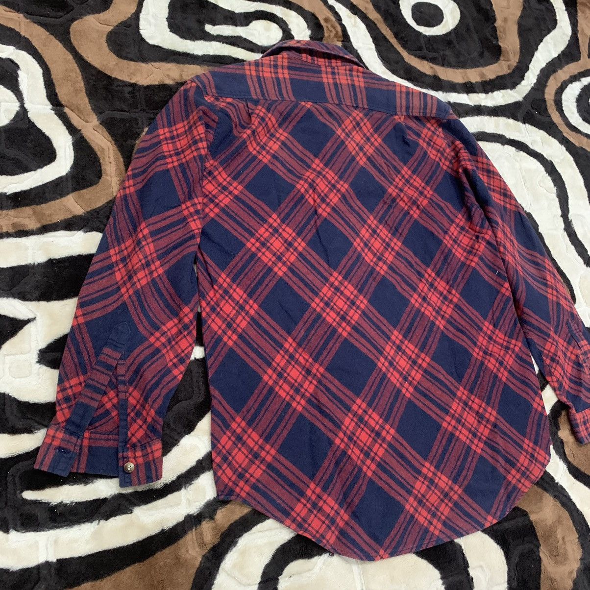 Flannel GILBEY Vintag 90s Tartan Plaid ButtonUp Punk Flannel Jacket Size US M / EU 48-50 / 2 - 11 Thumbnail
