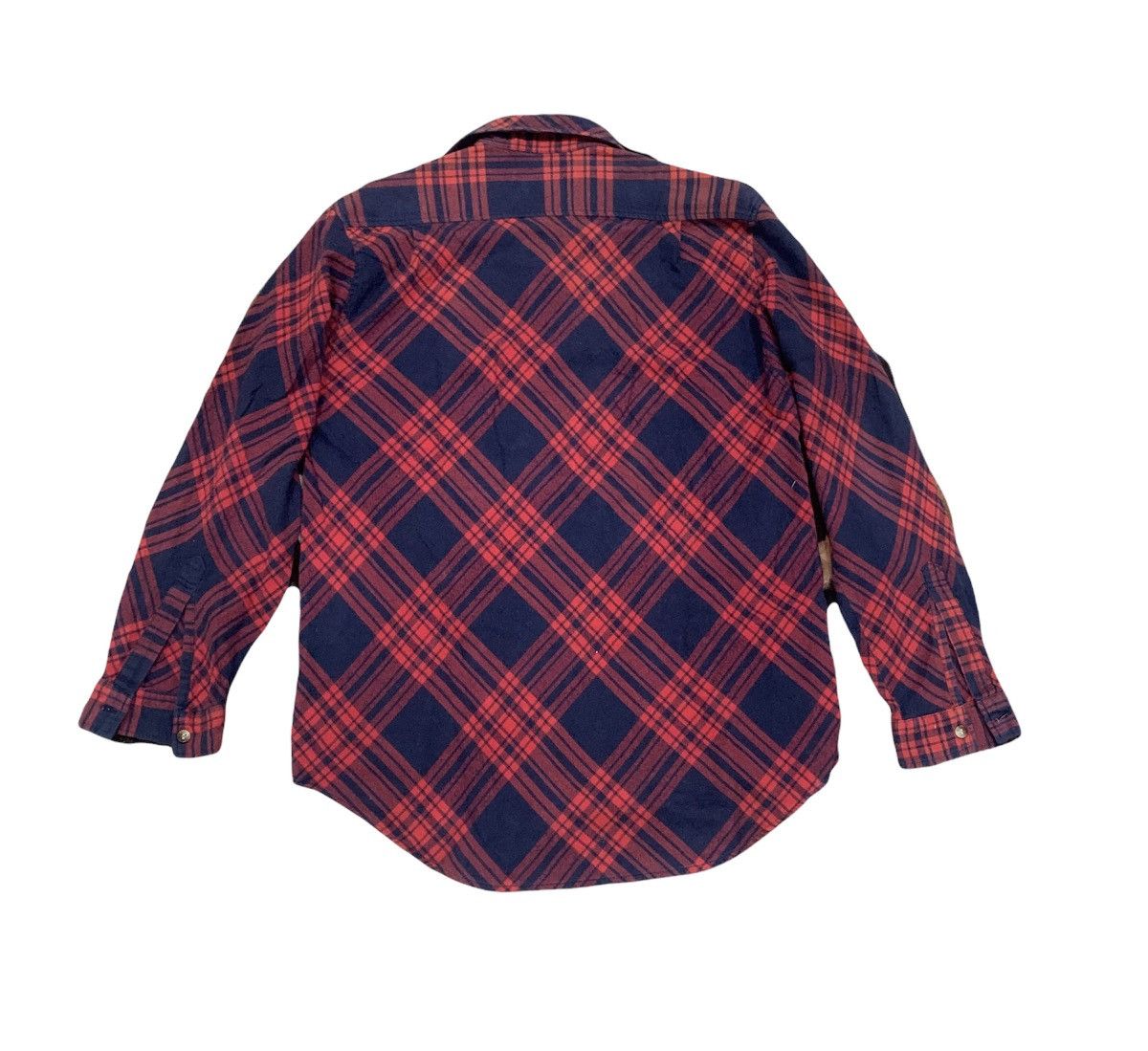 Flannel GILBEY Vintag 90s Tartan Plaid ButtonUp Punk Flannel Jacket Size US M / EU 48-50 / 2 - 2 Thumbnail