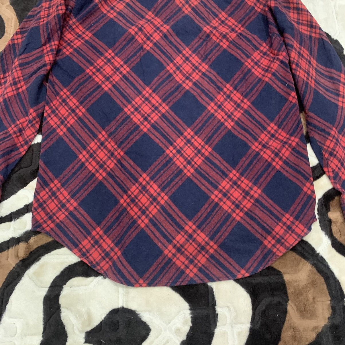 Flannel GILBEY Vintag 90s Tartan Plaid ButtonUp Punk Flannel Jacket Size US M / EU 48-50 / 2 - 10 Thumbnail