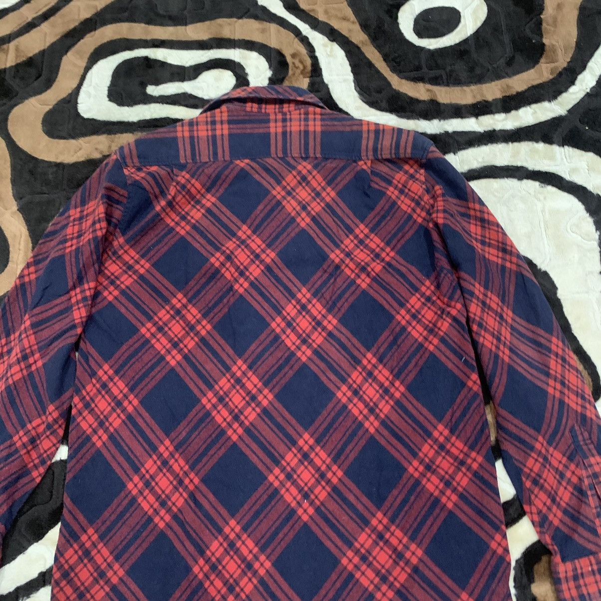 Flannel GILBEY Vintag 90s Tartan Plaid ButtonUp Punk Flannel Jacket Size US M / EU 48-50 / 2 - 9 Thumbnail
