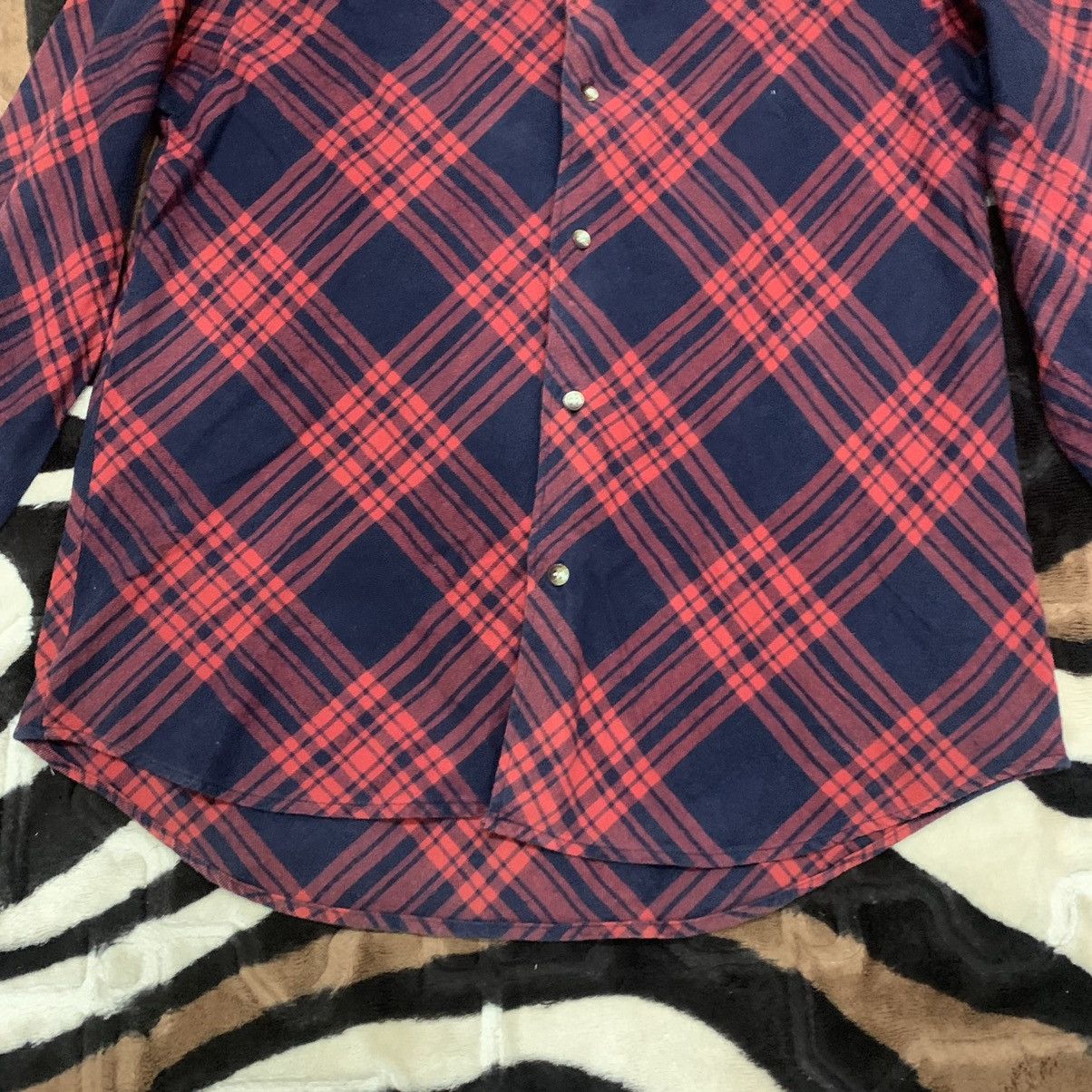 Flannel GILBEY Vintag 90s Tartan Plaid ButtonUp Punk Flannel Jacket Size US M / EU 48-50 / 2 - 4 Thumbnail