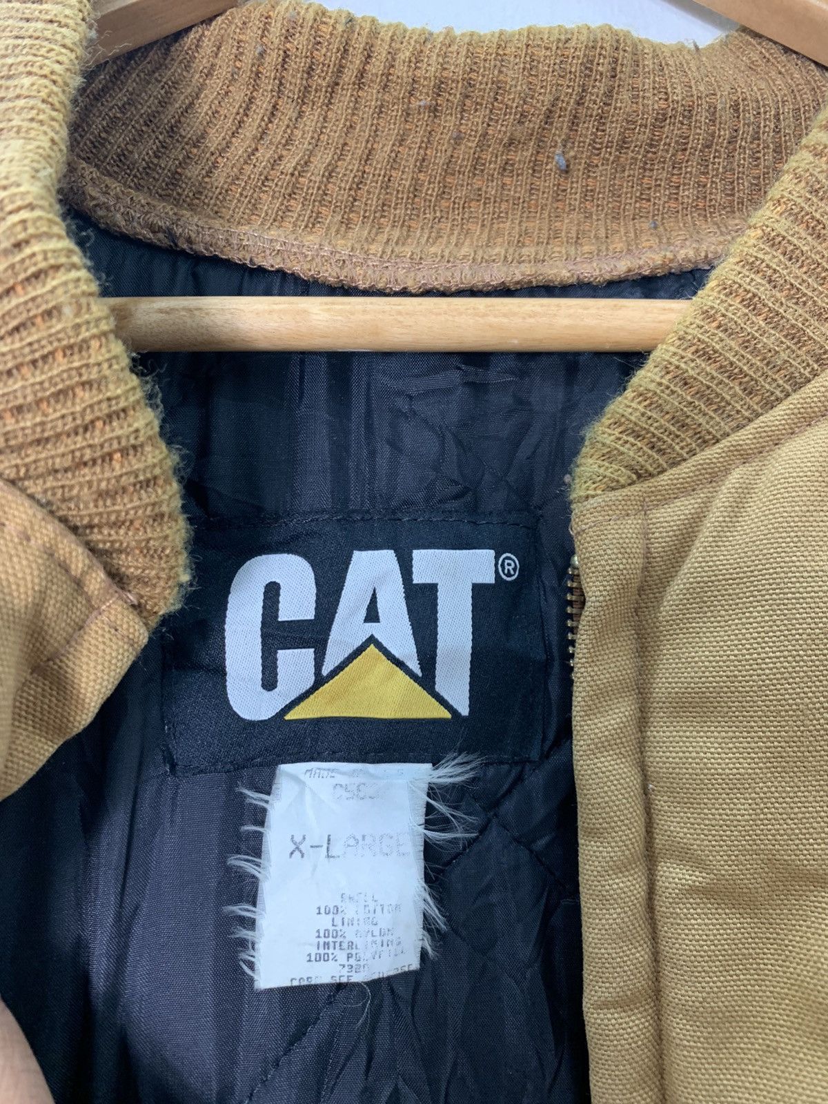 Caterpillar Vintage CAT Caterpillar Workwear Chore Jacket Duck Jacket Size US XL / EU 56 / 4 - 7 Thumbnail