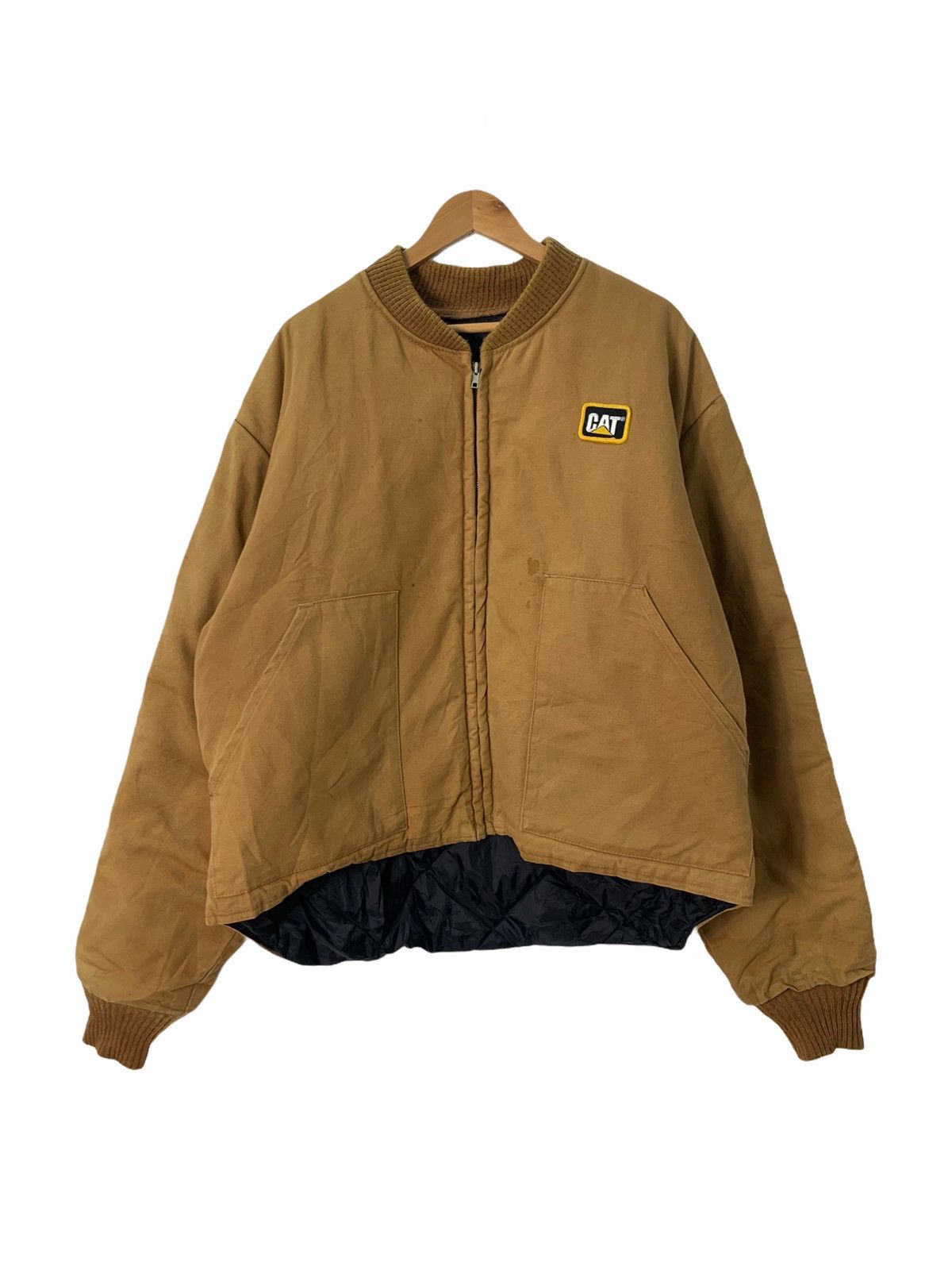 Vintage CAT Caterpillar Workwear Chore Jacket Duck Jacket