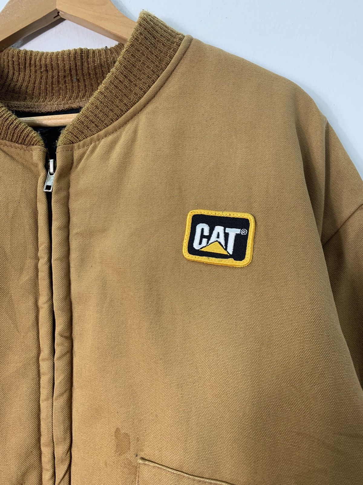 Caterpillar Vintage CAT Caterpillar Workwear Chore Jacket Duck Jacket Size US XL / EU 56 / 4 - 3 Thumbnail