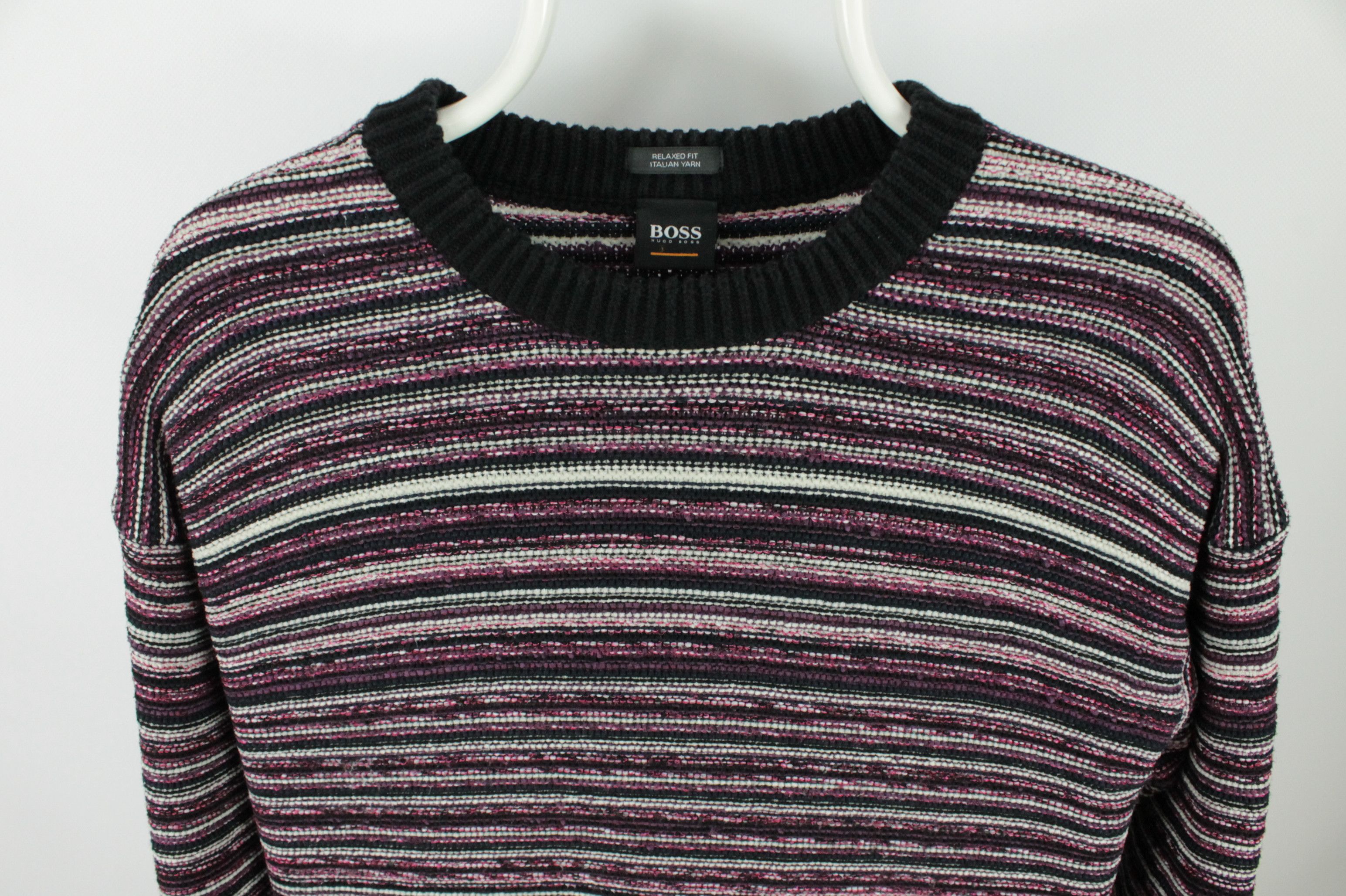 Hugo Boss Hugo Boss Kasteli Heavy Sweater Relaxed Fit Size US L / EU 52-54 / 3 - 3 Thumbnail