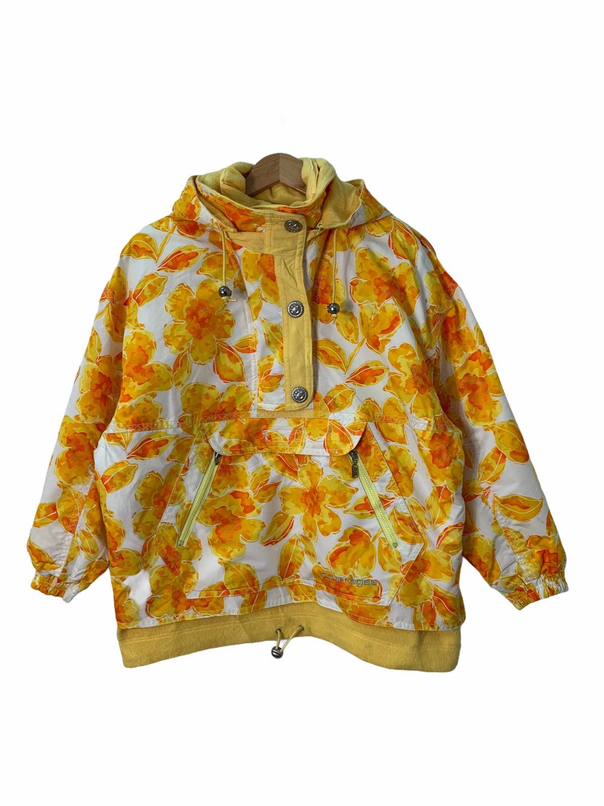 22669 Courreges sport futur zip up hoodie | blazetorwest