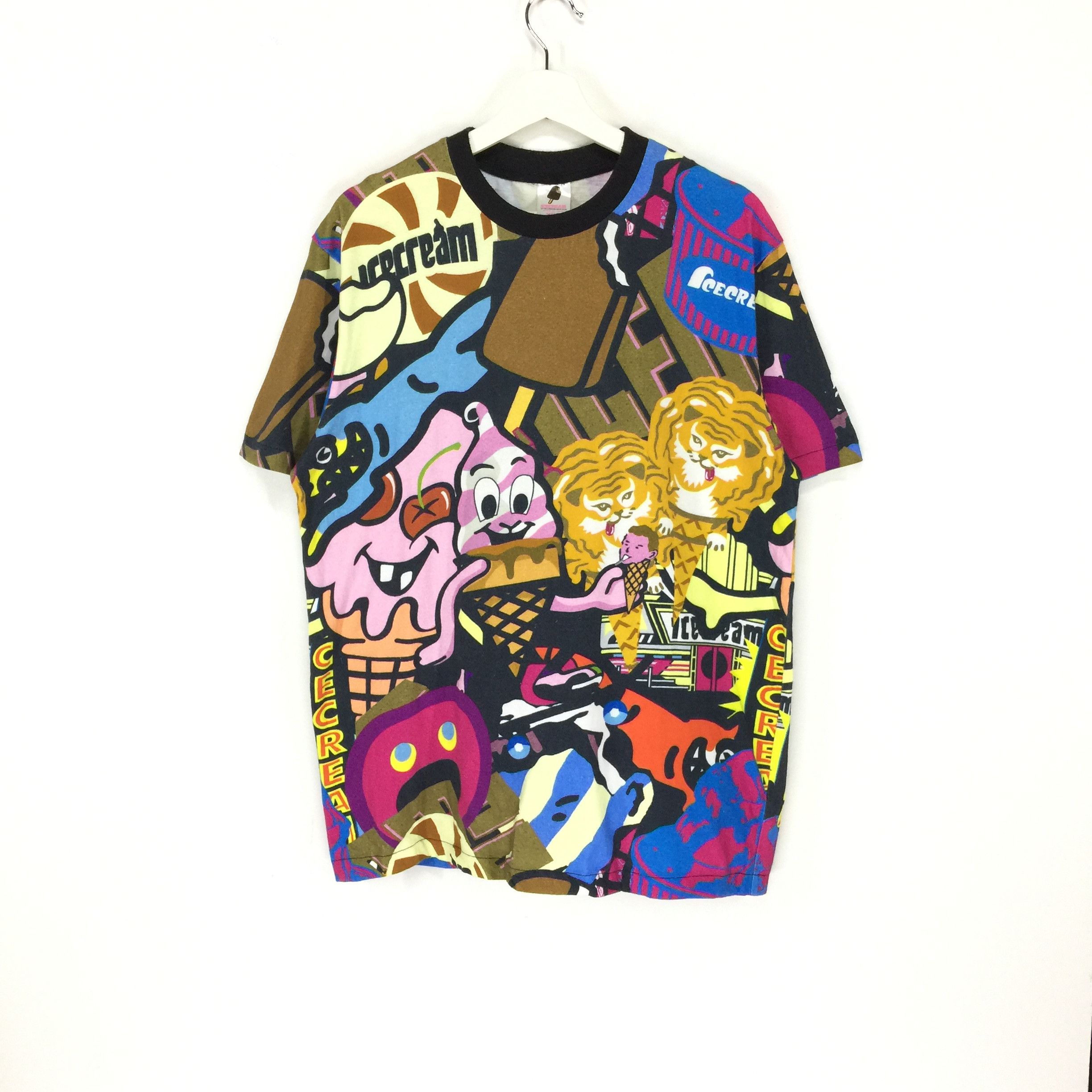 Billionaire Boys Club × Icecream BBC Ice cream all over print shirt Size US L / EU 52-54 / 3 - 1 Thumbnail