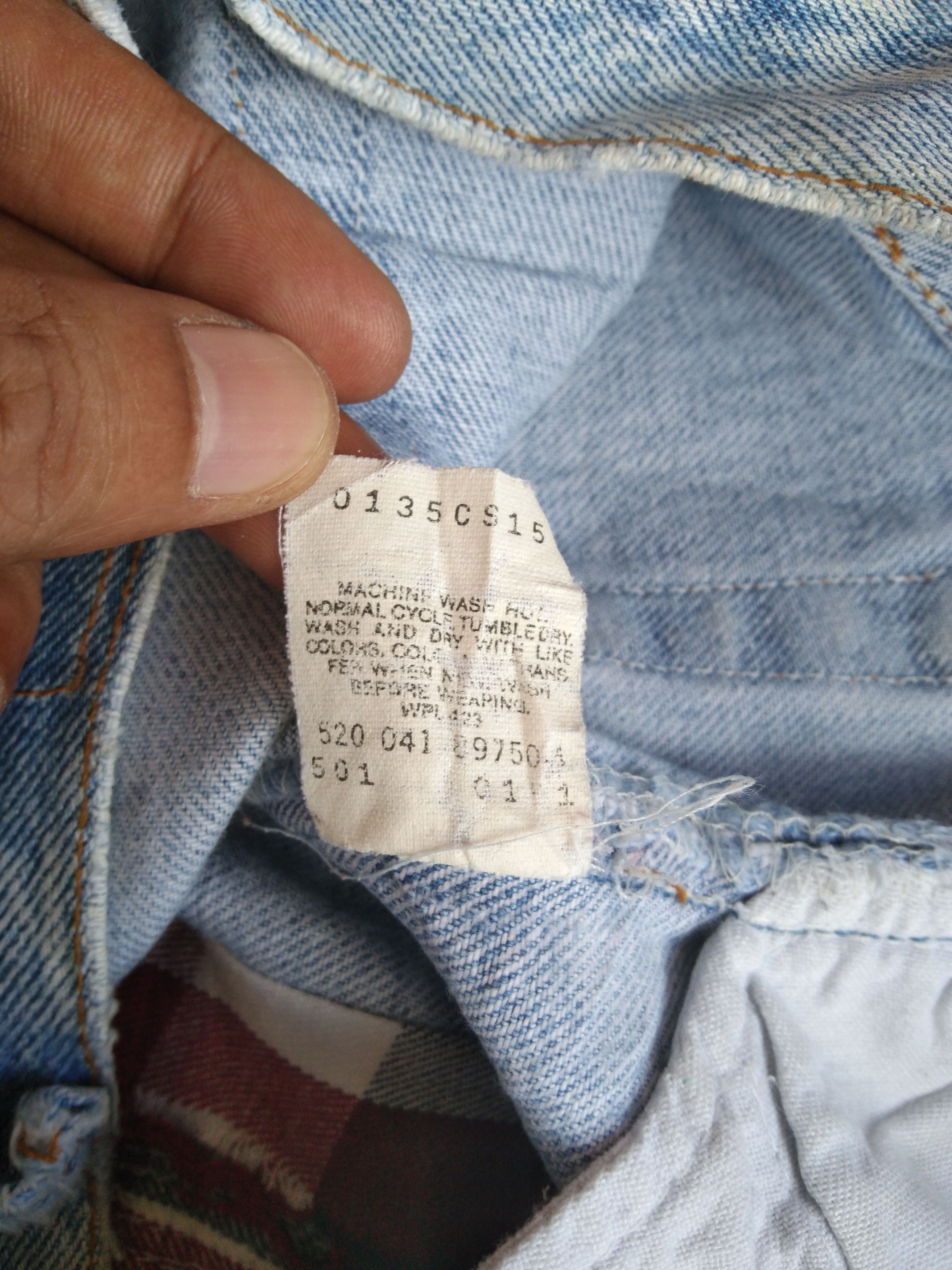 Levi's 90s Vintage Levi's 501 Made In USA Distressed Jeans 34x32 Size US 34 / EU 50 - 18 Thumbnail
