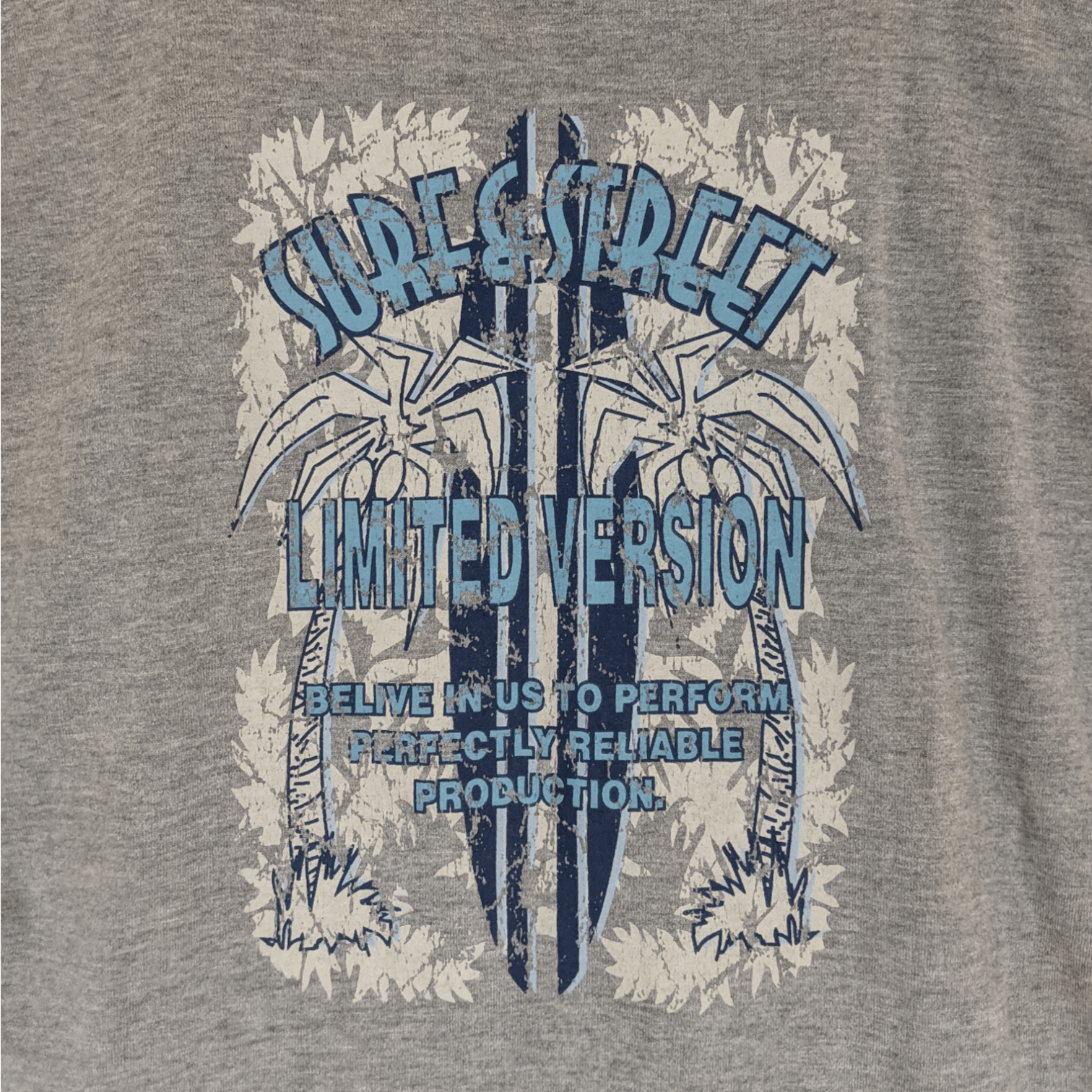Vintage Vintage 2000's UNDECIDE Surf & Street T-Shirt Size US L / EU 52-54 / 3 - 6 Thumbnail