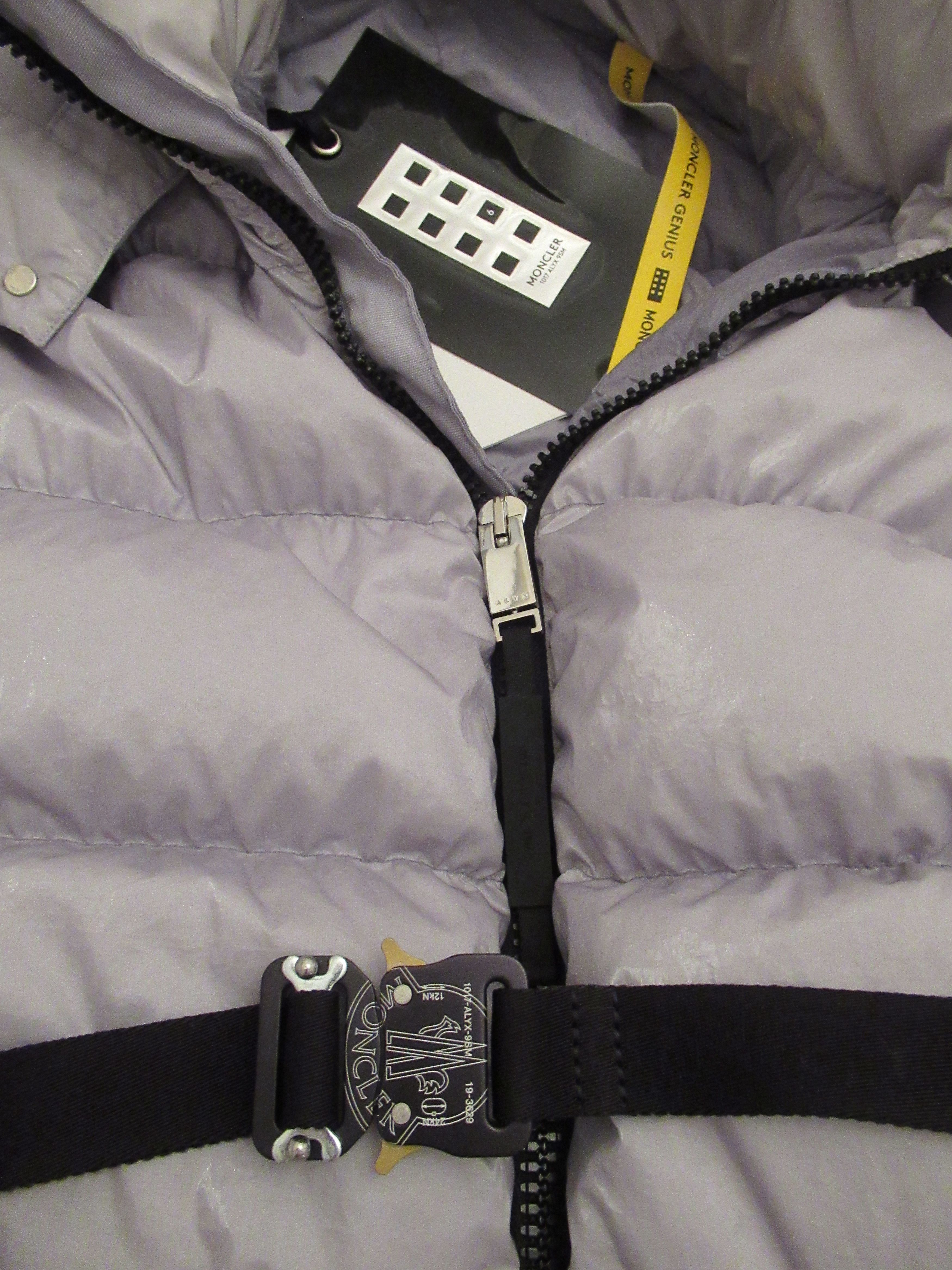 1017 ALYX 9SM × Moncler MONCLER ALYX Phobos Rollercoaster buckle Silver Jacket size3 Size US L / EU 52-54 / 3 - 3 Thumbnail