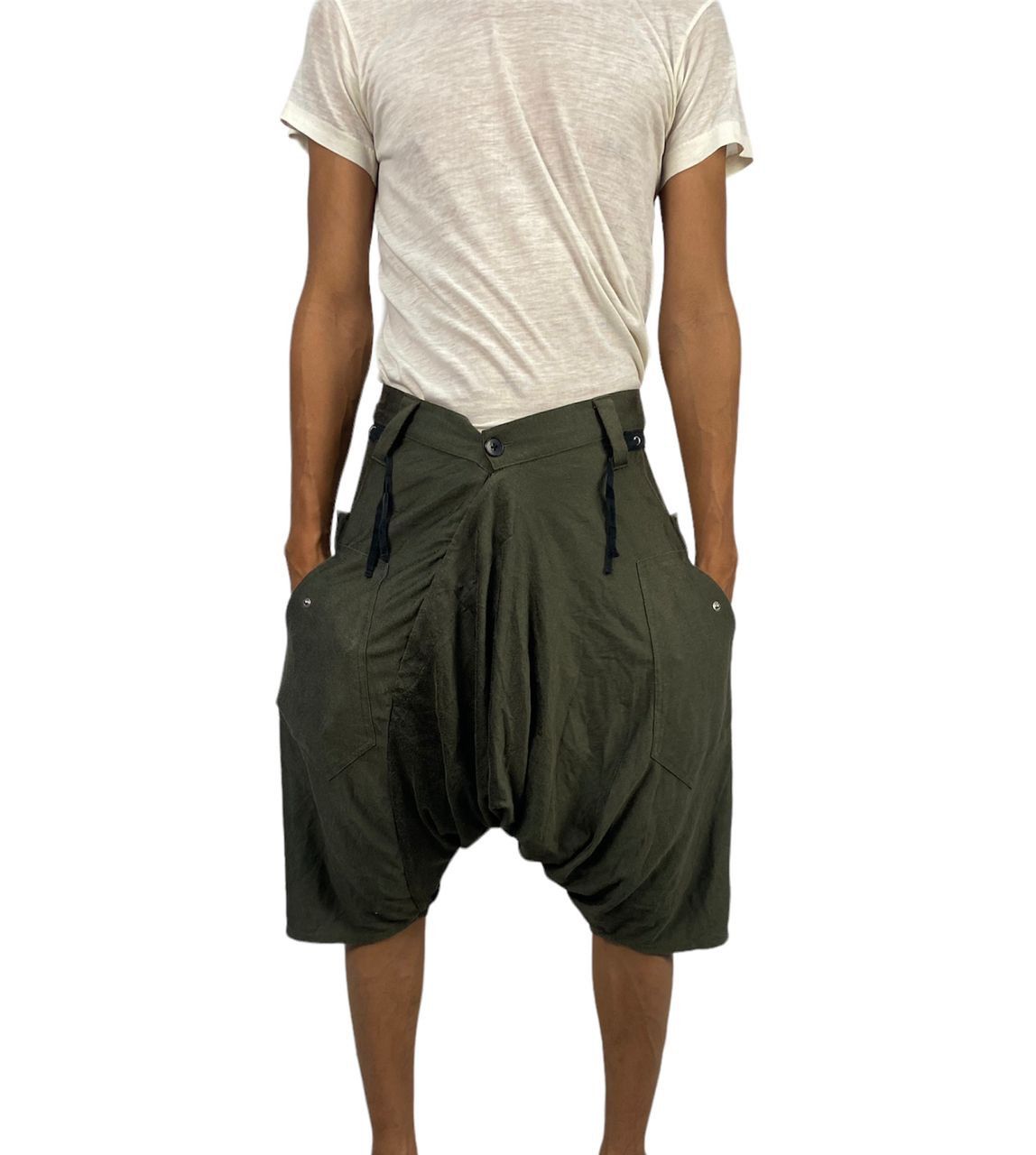 Designer × PPFM Ppfm harem summer unisex pants Size US 31 - 14 Thumbnail