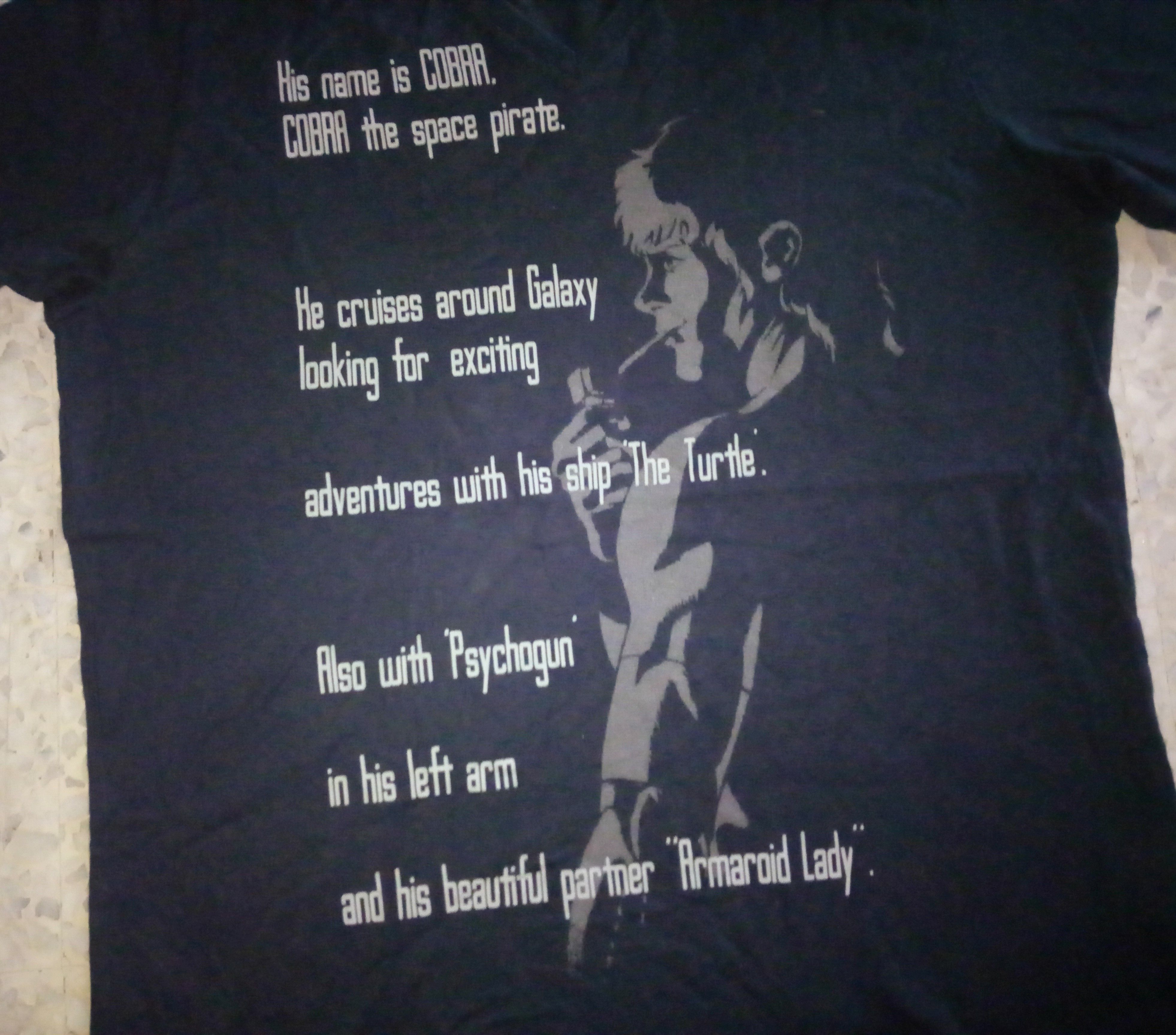 Cartoon Network × Japanese Brand Space Adventure Cobra shirt anime pirates Size US XL / EU 56 / 4 - 1 Thumbnail