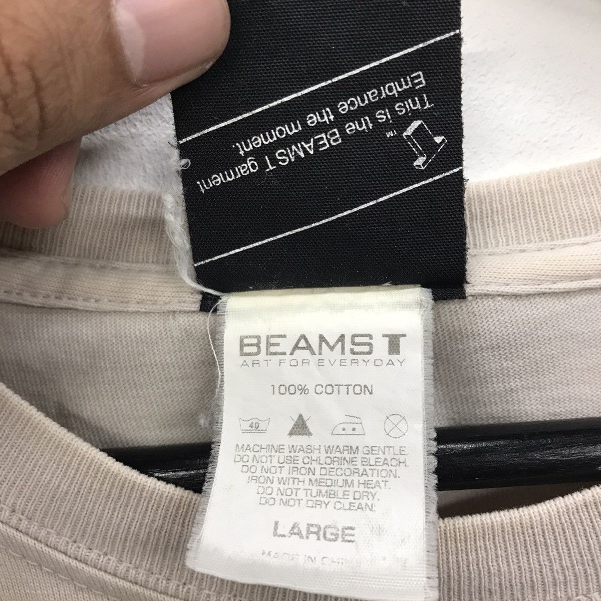 Beams Plus × Japanese Brand Rare!! Japanese Brand Beams Plus Anti-Heroine Graphic Size US L / EU 52-54 / 3 - 11 Thumbnail