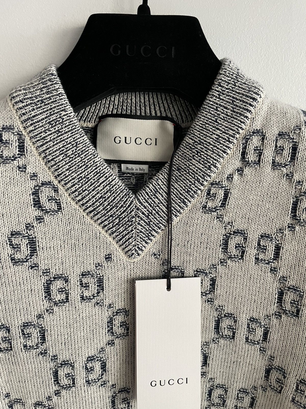 Gucci $2kRare Limited Edition Brand NEW GG Monogram Runway Sweater Size US S / EU 44-46 / 1 - 12 Thumbnail