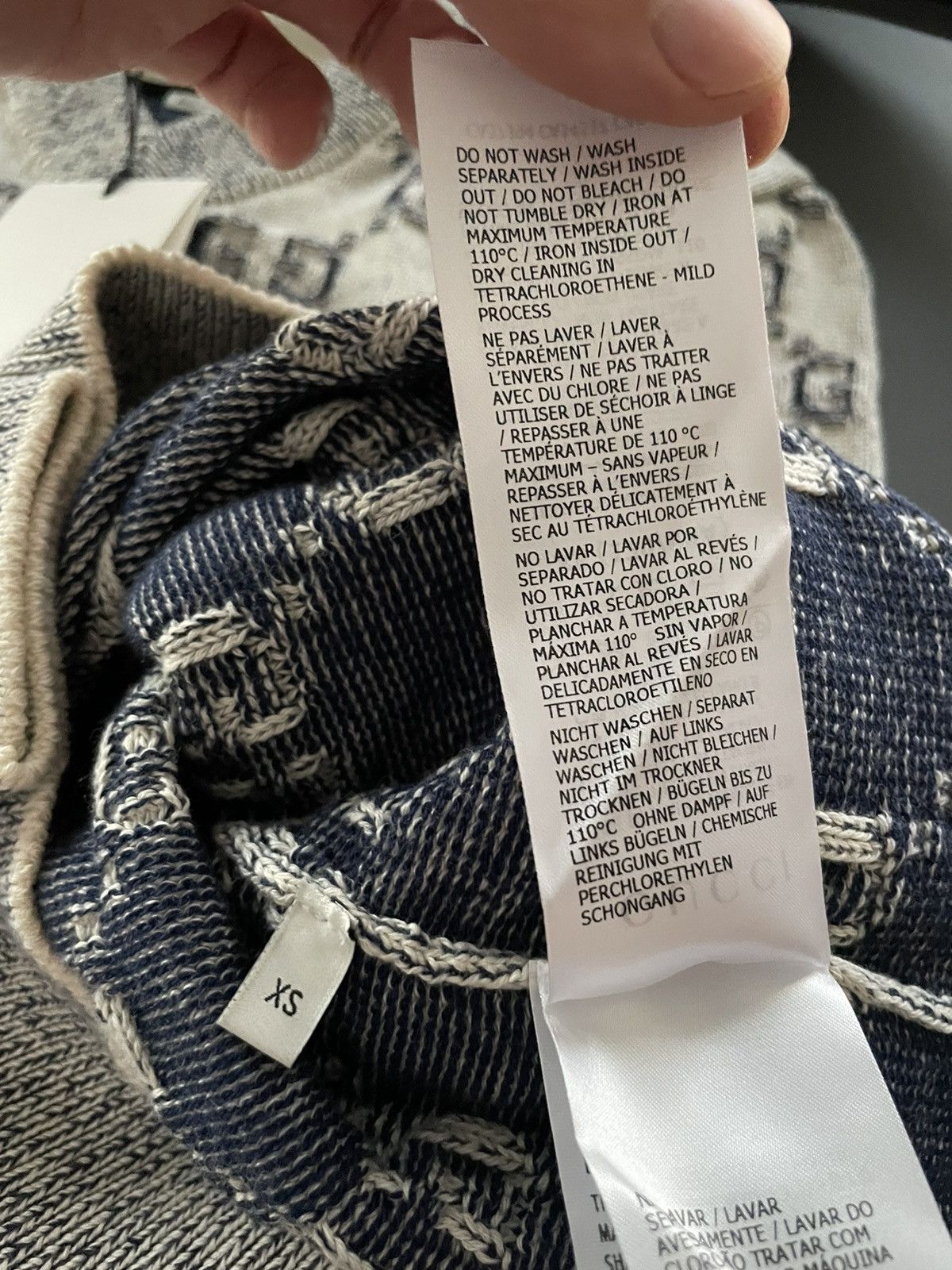 Gucci $2kRare Limited Edition Brand NEW GG Monogram Runway Sweater Size US S / EU 44-46 / 1 - 23 Thumbnail
